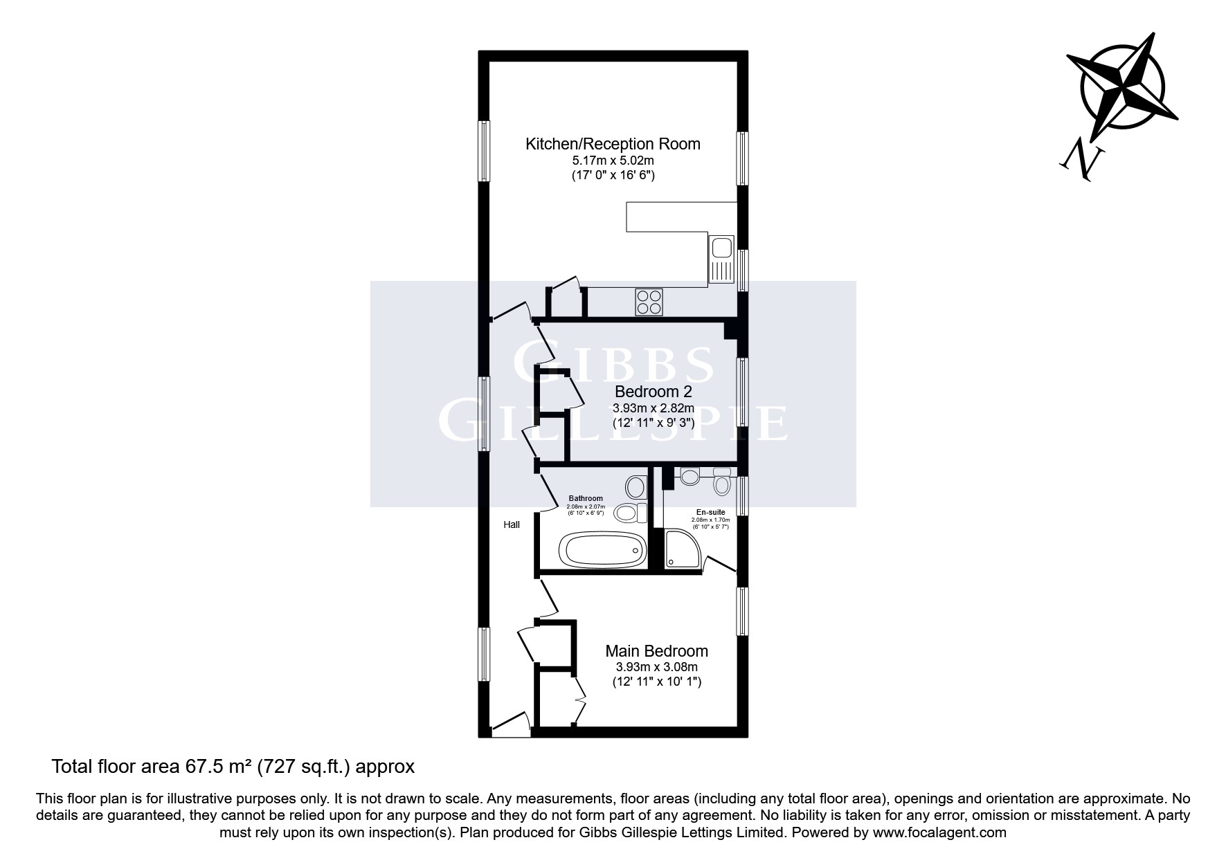 19 Gilbert Scott Court, Whielden Street, Buckinghamshire floorplan