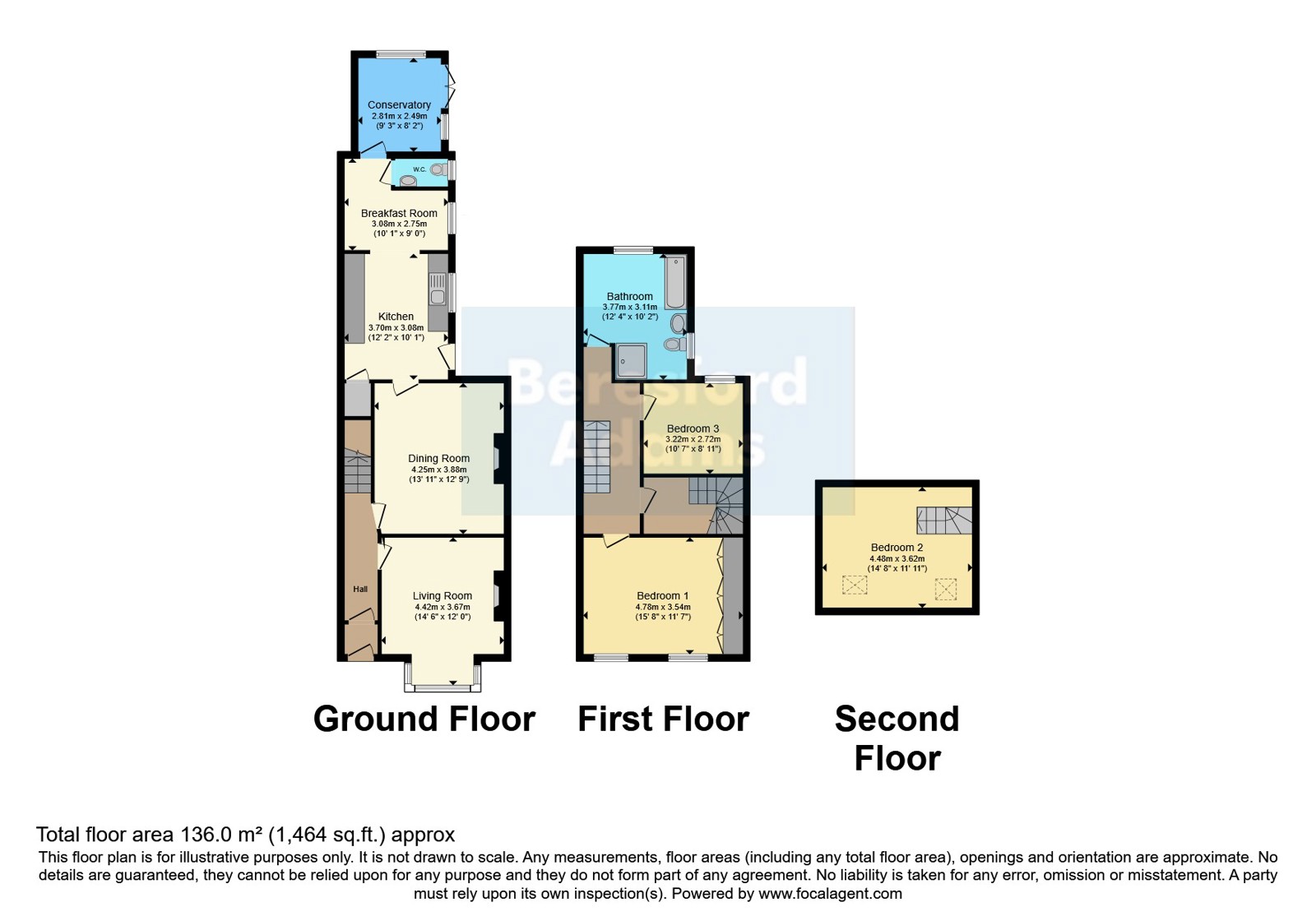 Rosebank,, New Road, Wrexham floorplan