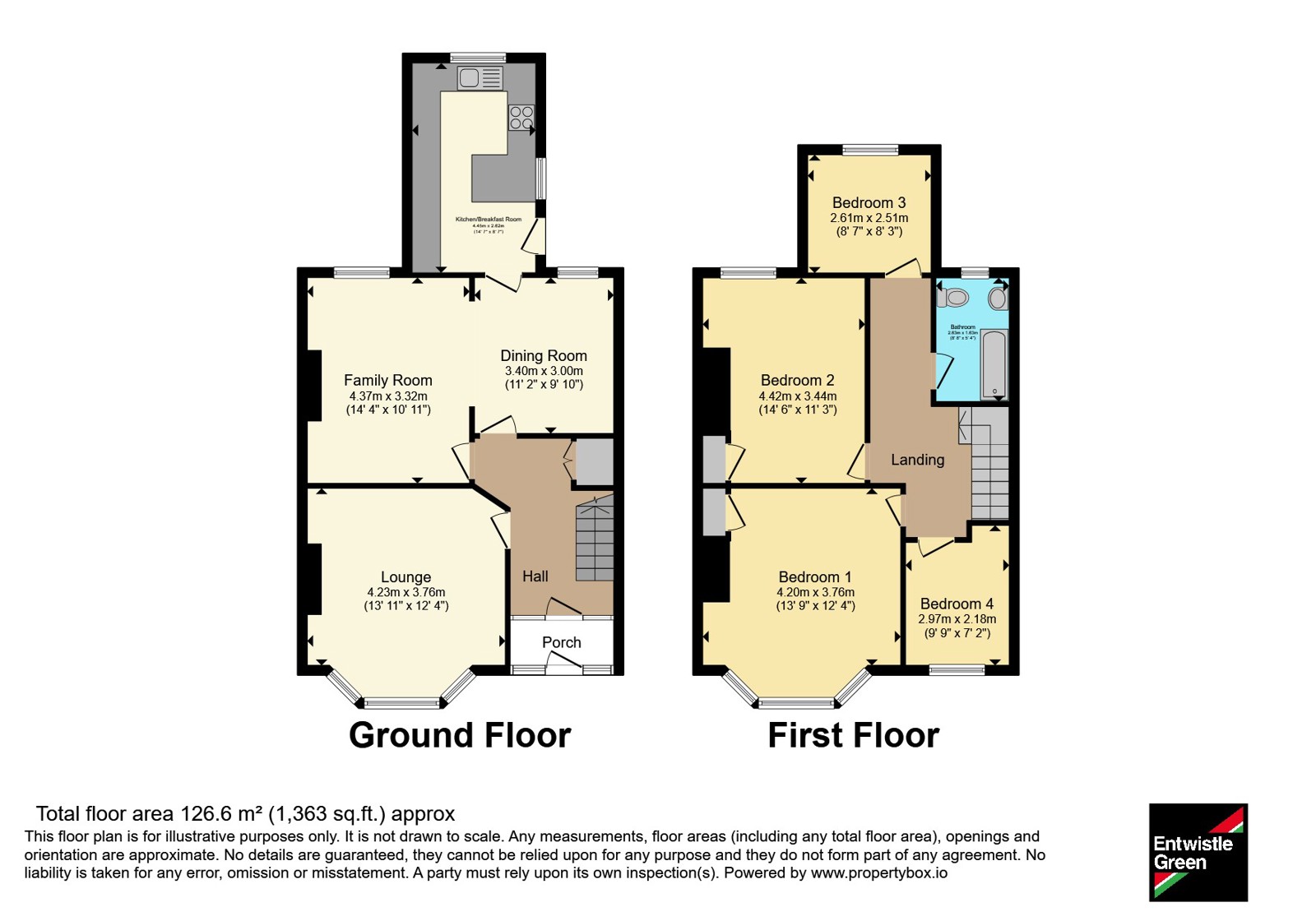 16, Stalbridge Avenue, Merseyside floorplan
