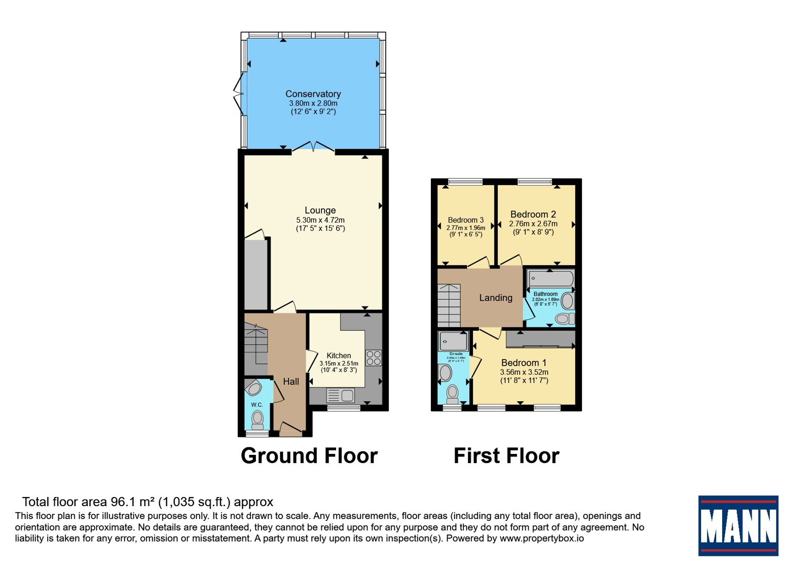 2, Cotton Road, Hampshire floorplan