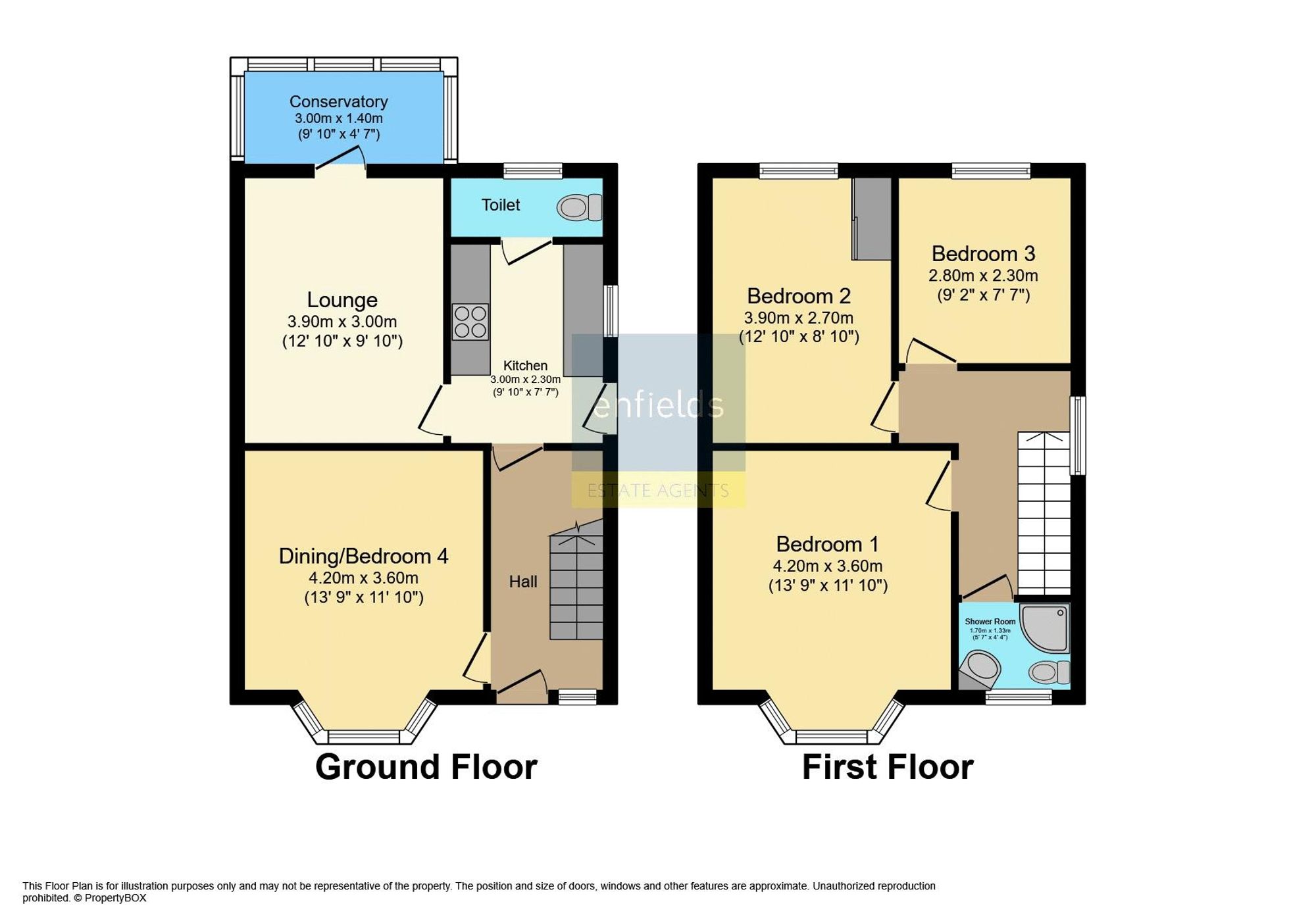 7 Ensbury Avenue, Bournemouth floorplan