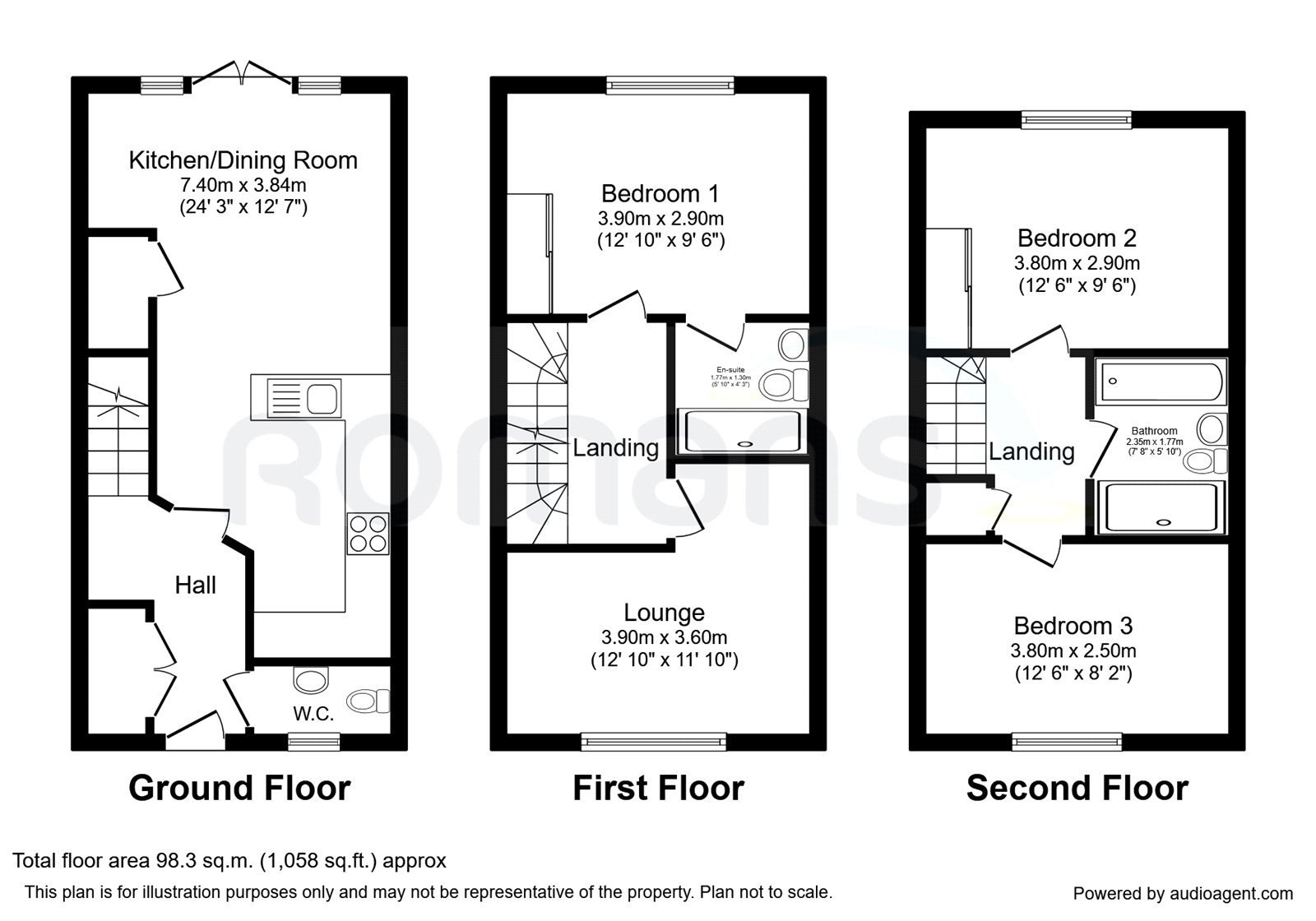 23, Aspen Road, High Wycombe floorplan