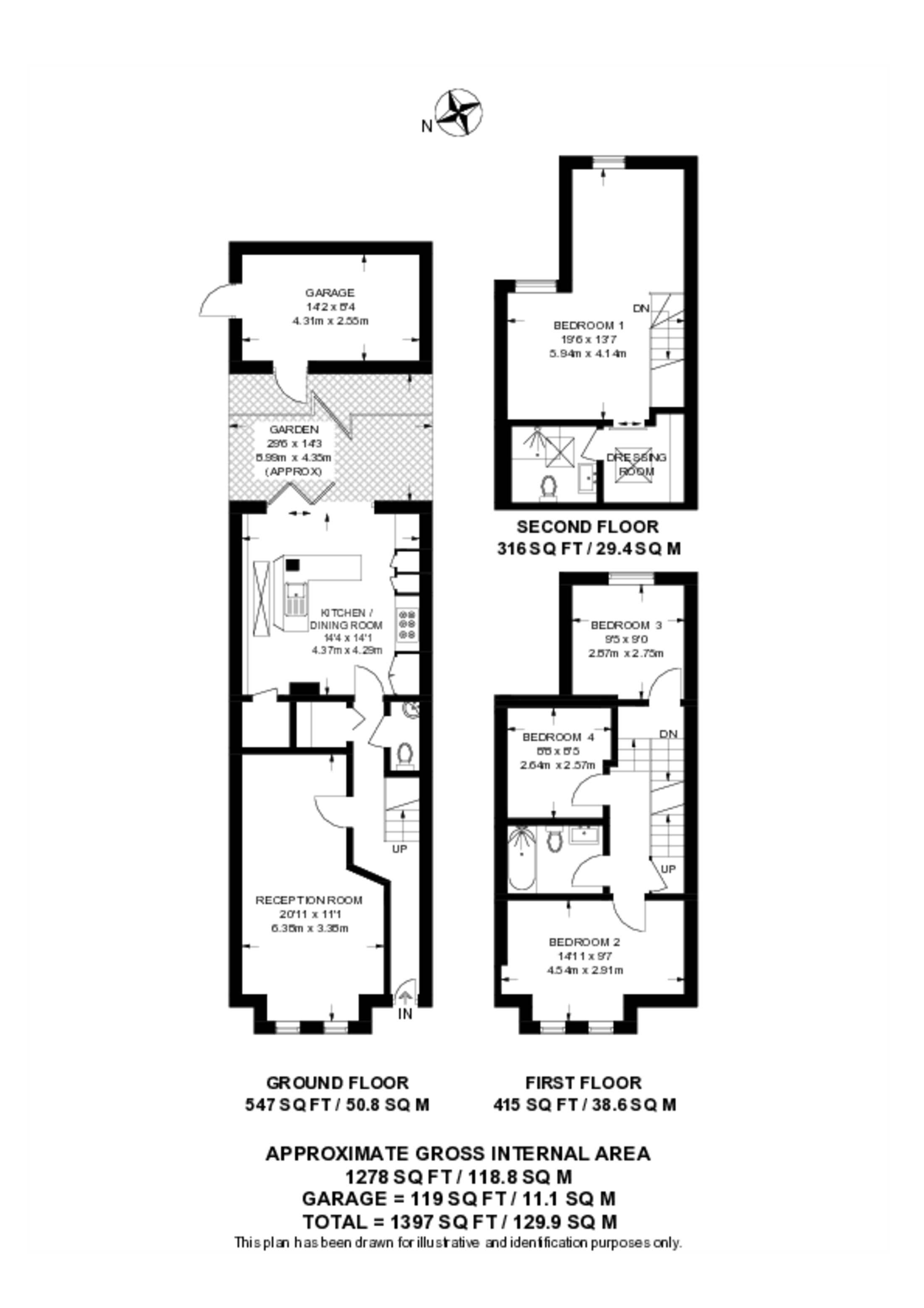 Dalmally Road, Croydon floorplan