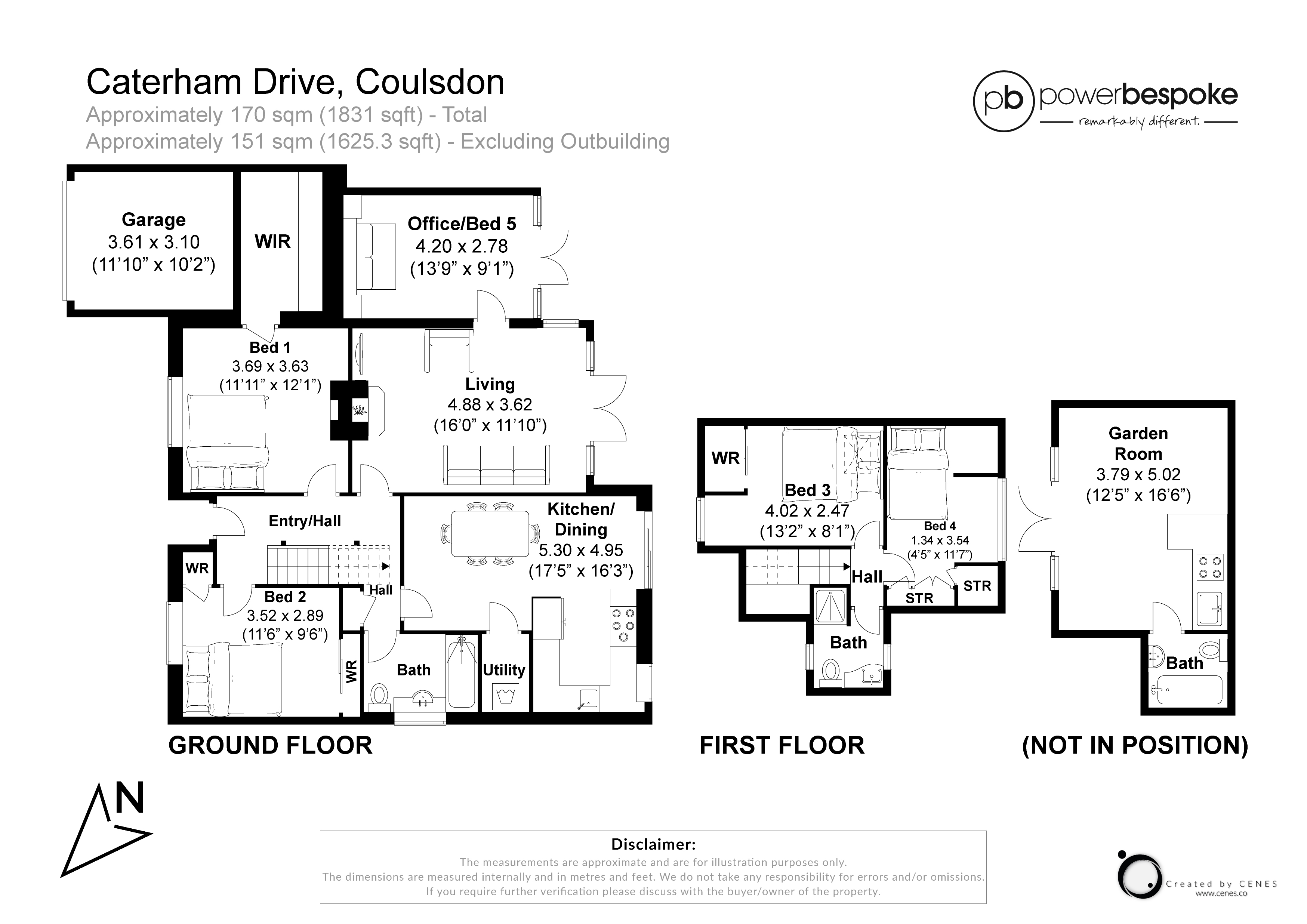 58, Caterham Drive, Coulsdon floorplan
