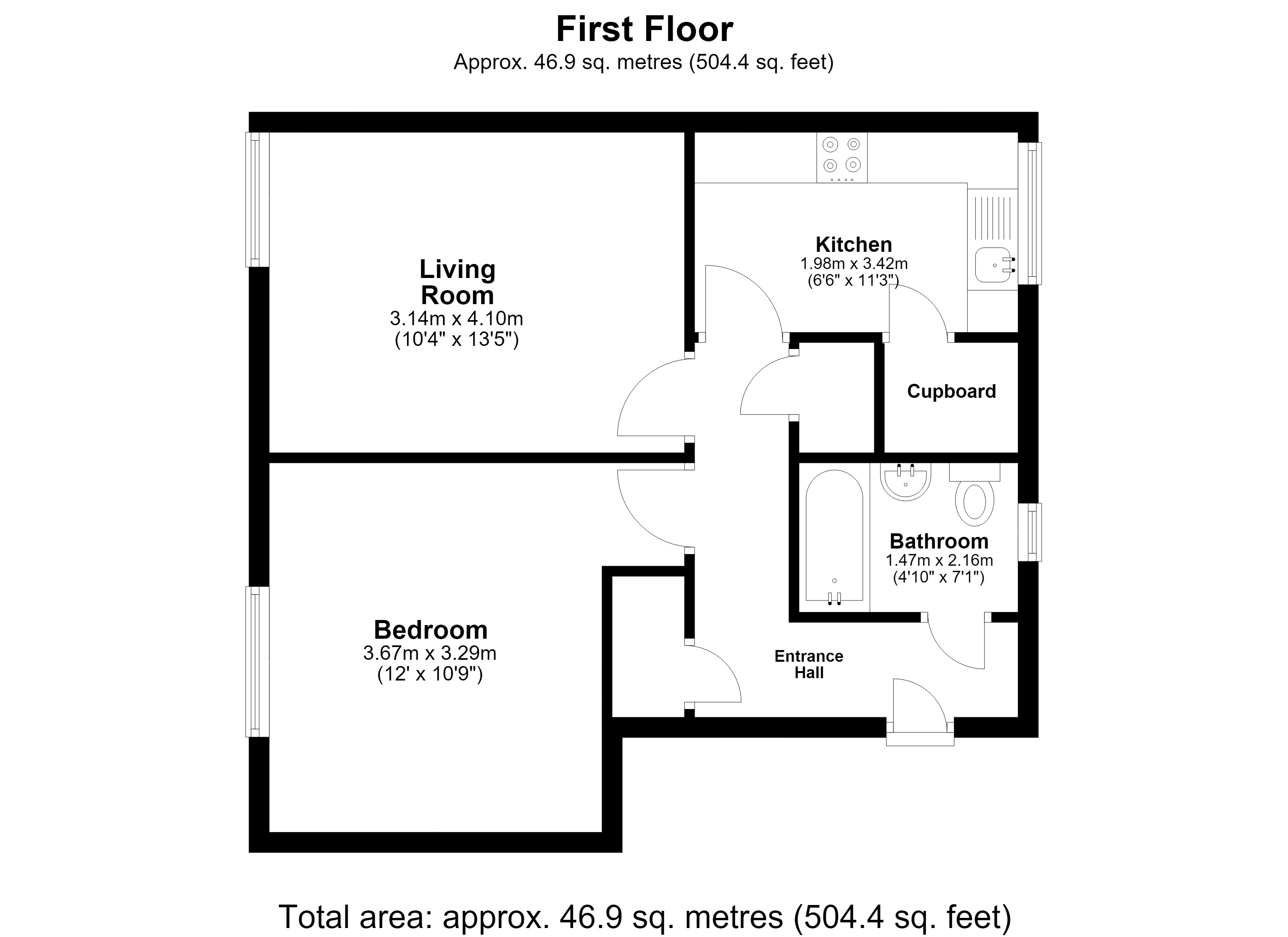 99, Downs Barn Boulevard, Milton Keynes floorplan
