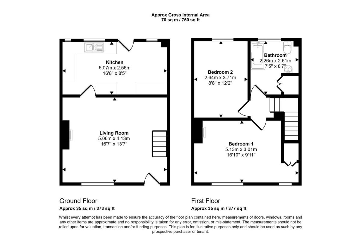 50, Orchard View, Sittingbourne floorplan