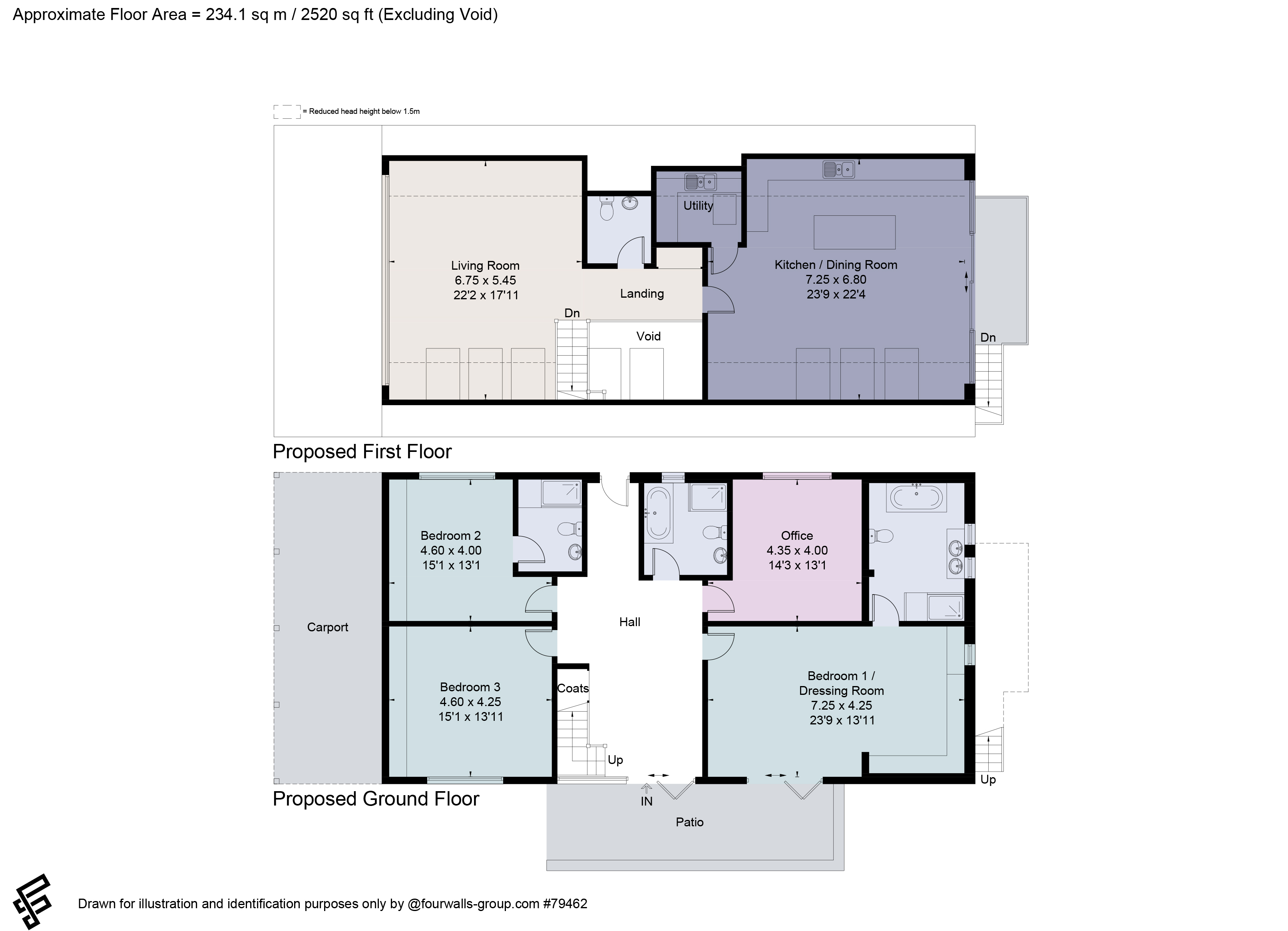 The Barn,, Arnolds Way, Oxford floorplan