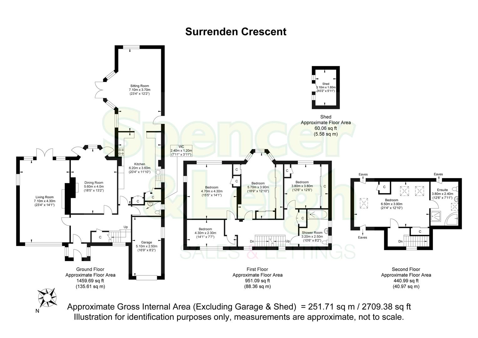 6, Surrenden Crescent, Brighton floorplan