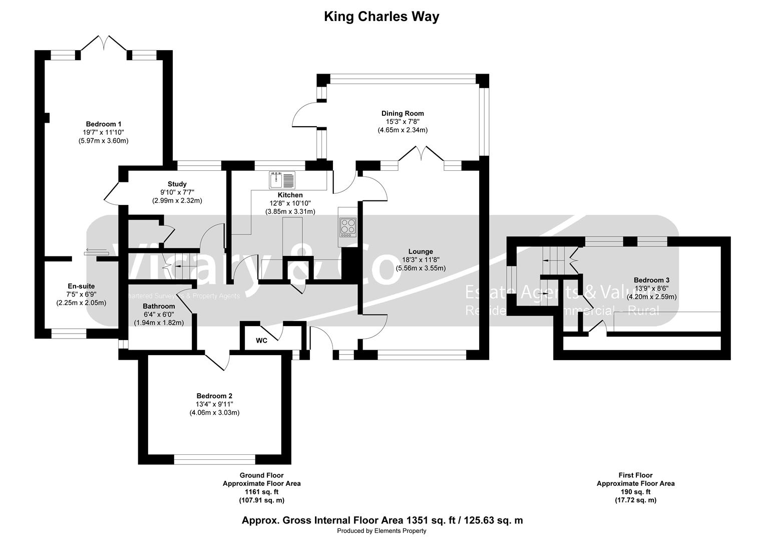 2, King Charles Way, Bridport floorplan