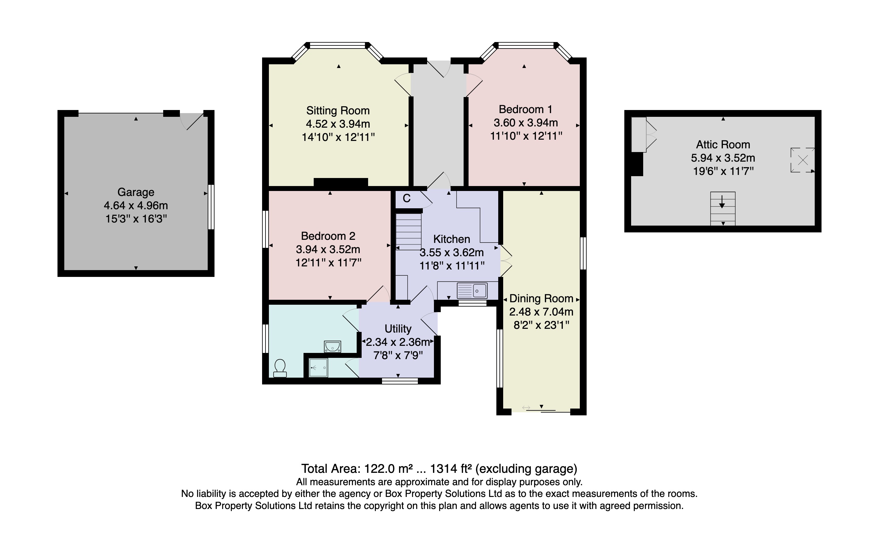 2 Bedrooms Detached bungalow for sale in Green Lane, Harrogate HG2