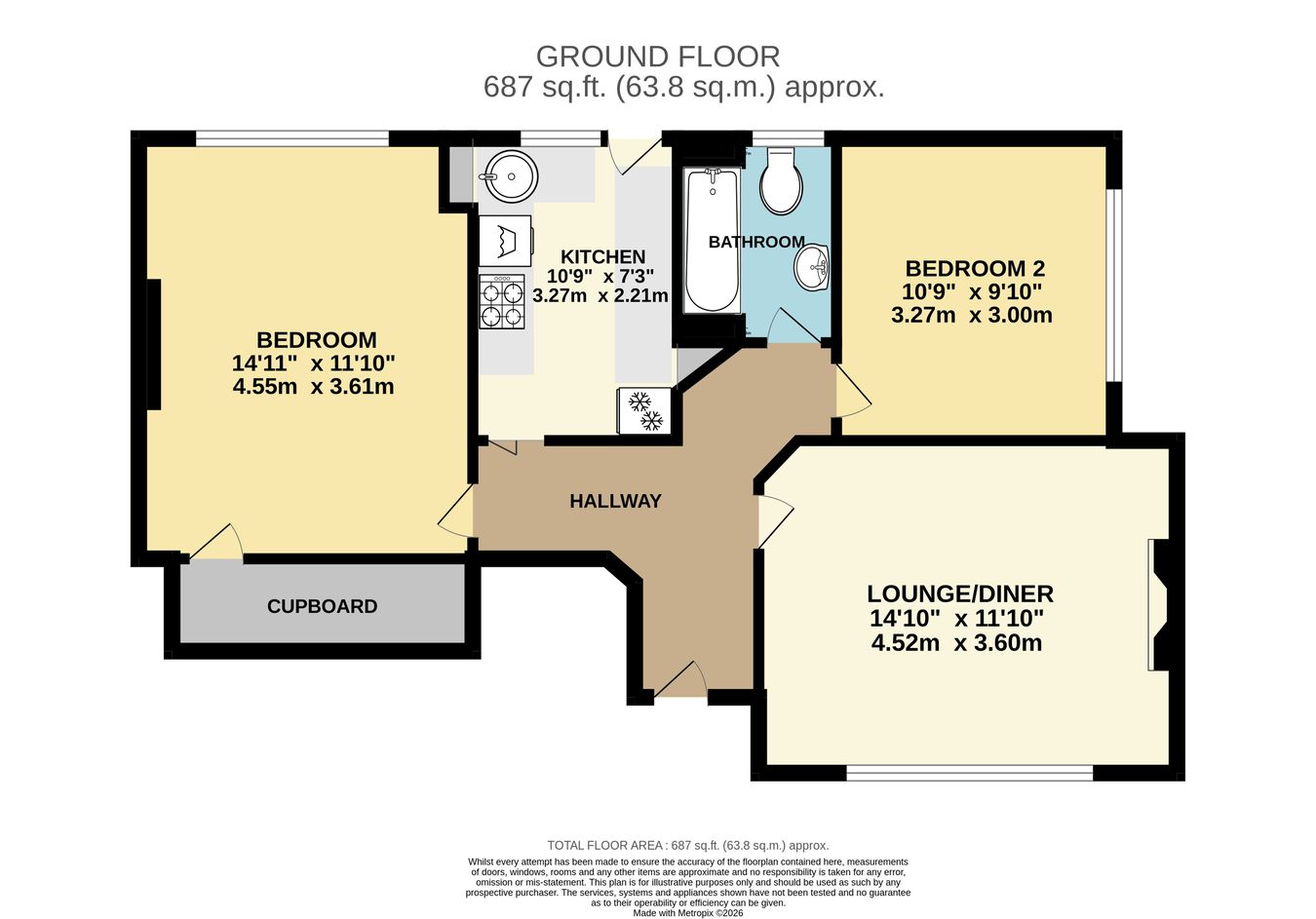 10, Greenview Court, Ashford floorplan