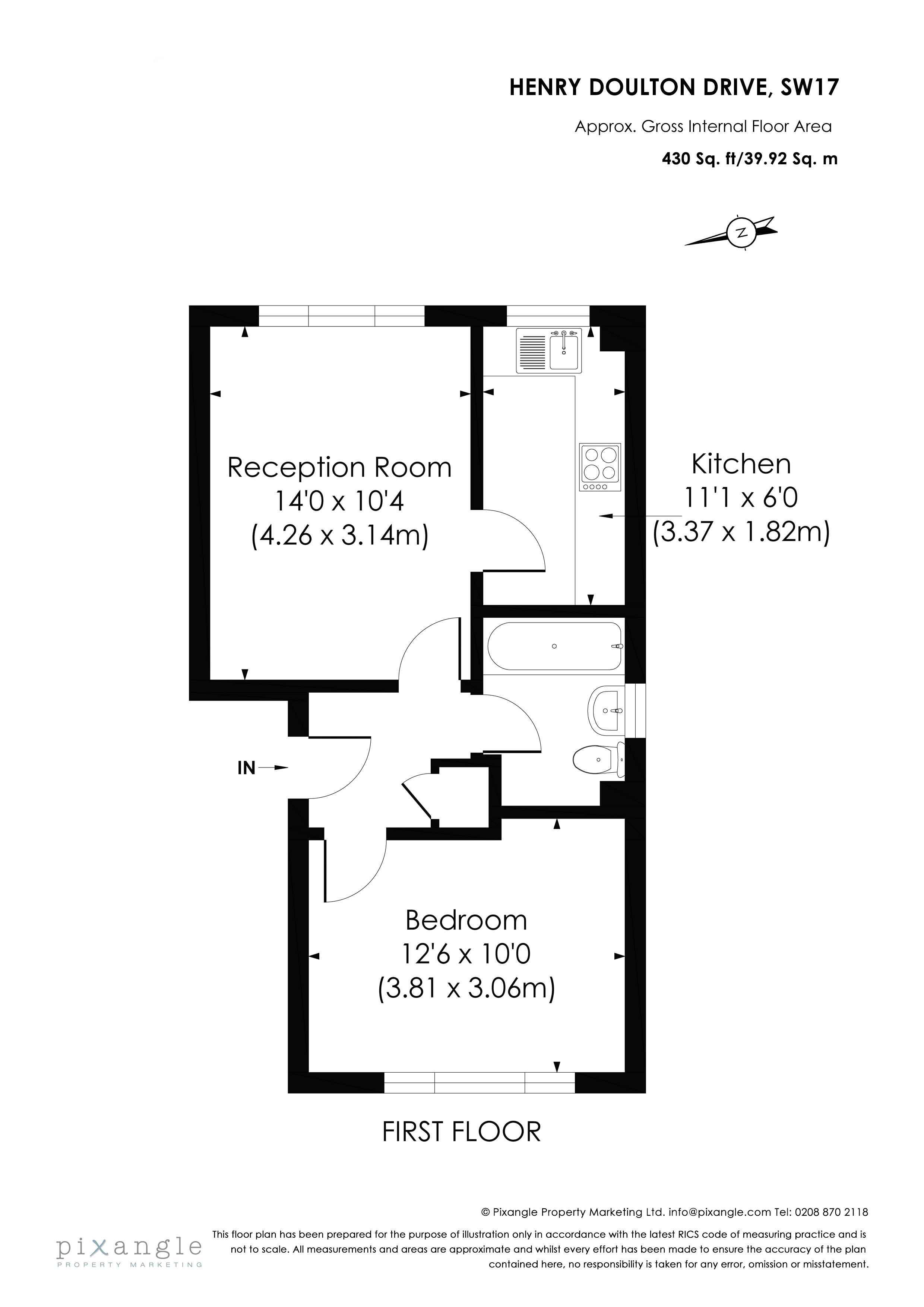 Henry Doulton Drive, London floorplan