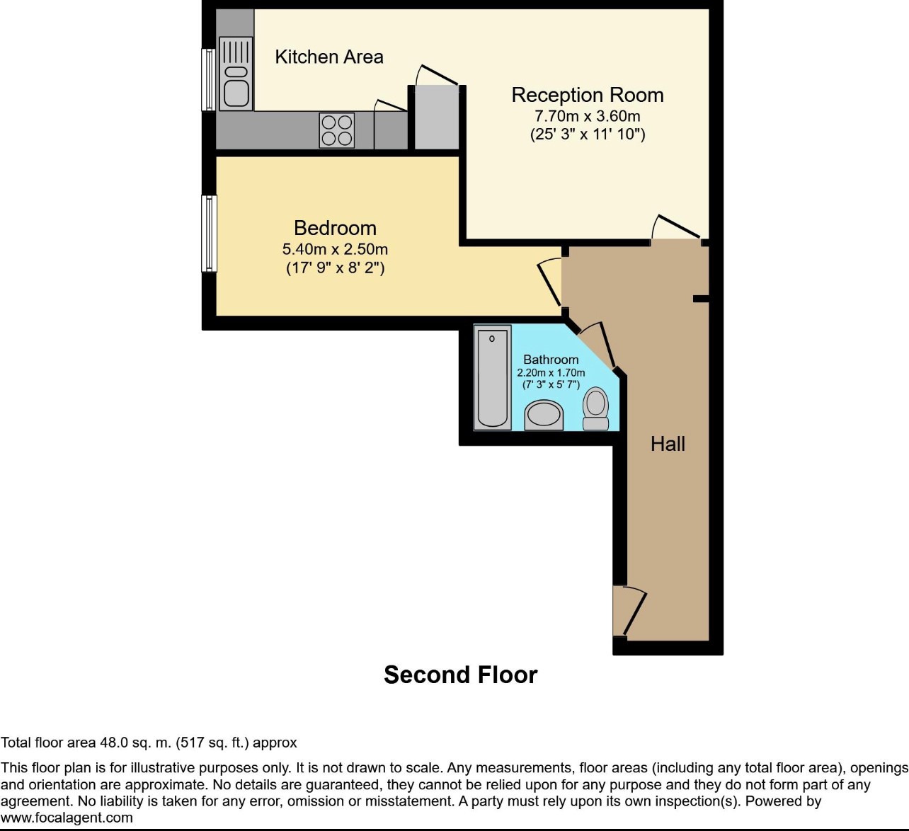 Cheshire Street, London E2, 1 bedroom flat for sale 57772508