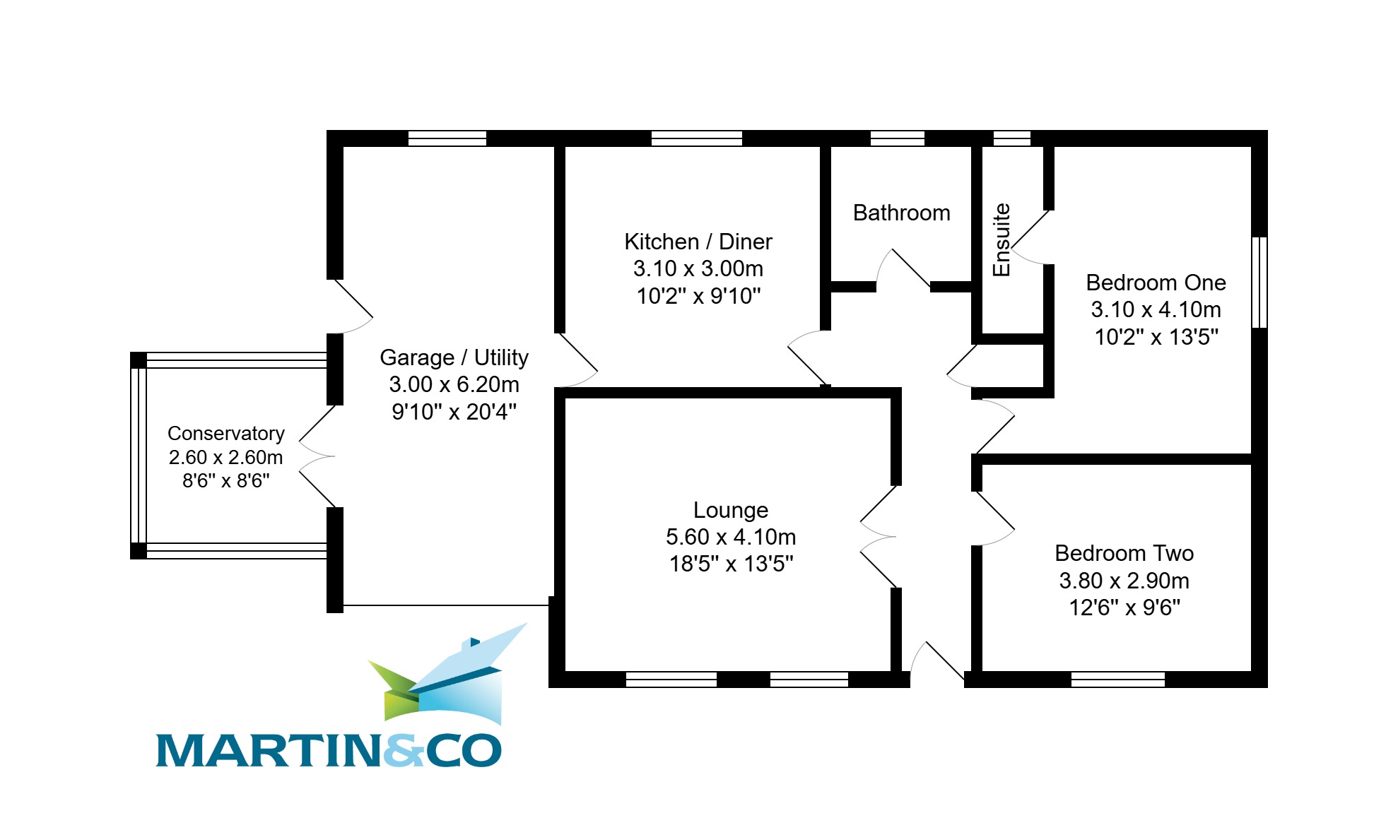 Random Close, Keighley floorplan