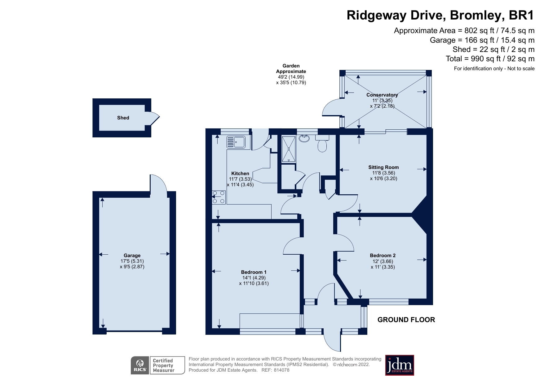 Ridgeway Drive, Bromley BR1, 2 bedroom bungalow for sale 60869473 PrimeLocation
