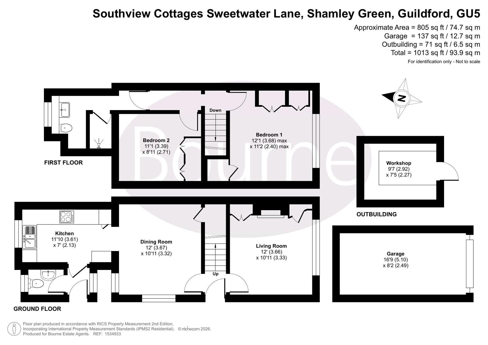 Sweetwater Lane, Guildford floorplan