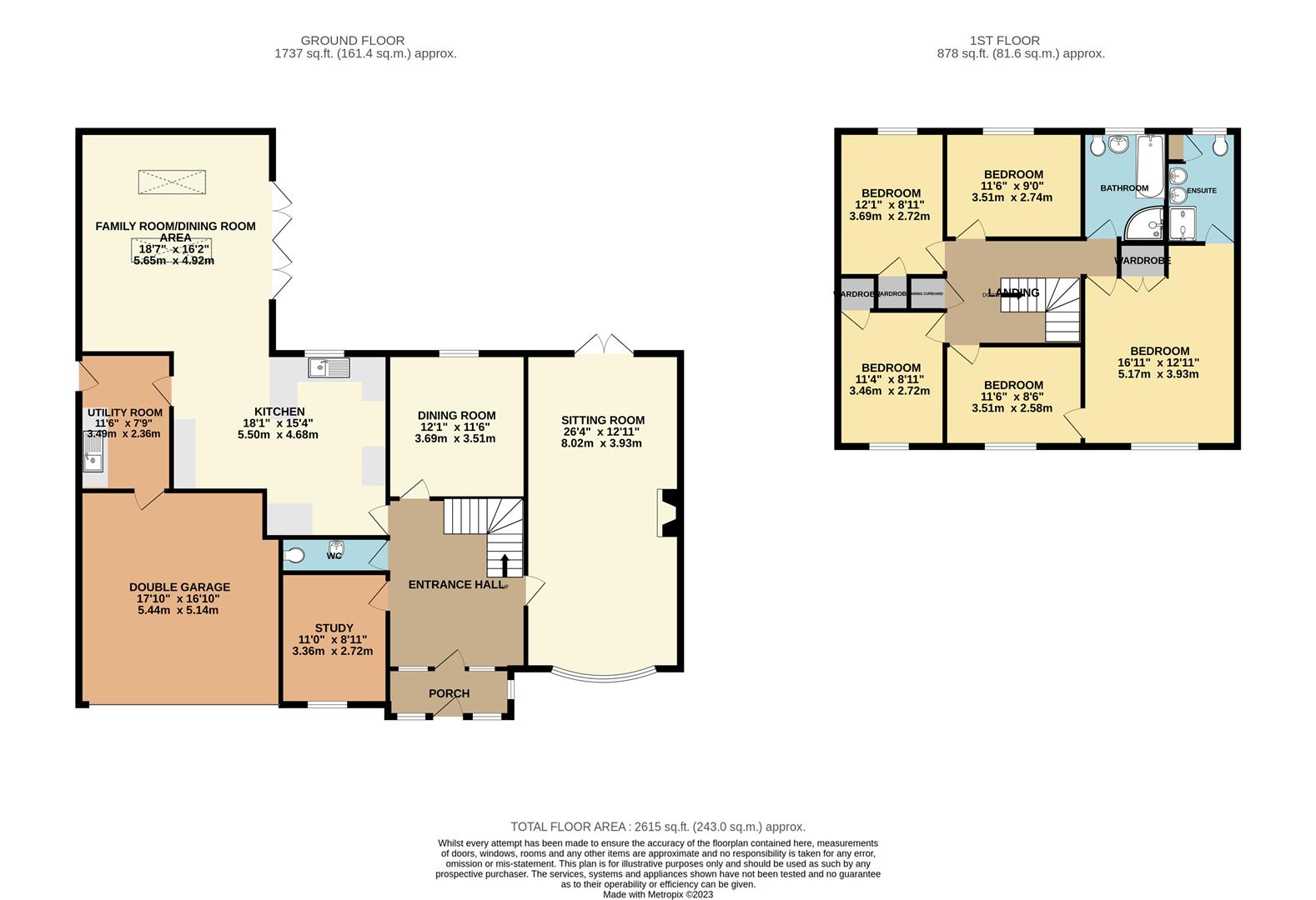 2, Tythe Close, Leighton Buzzard floorplan