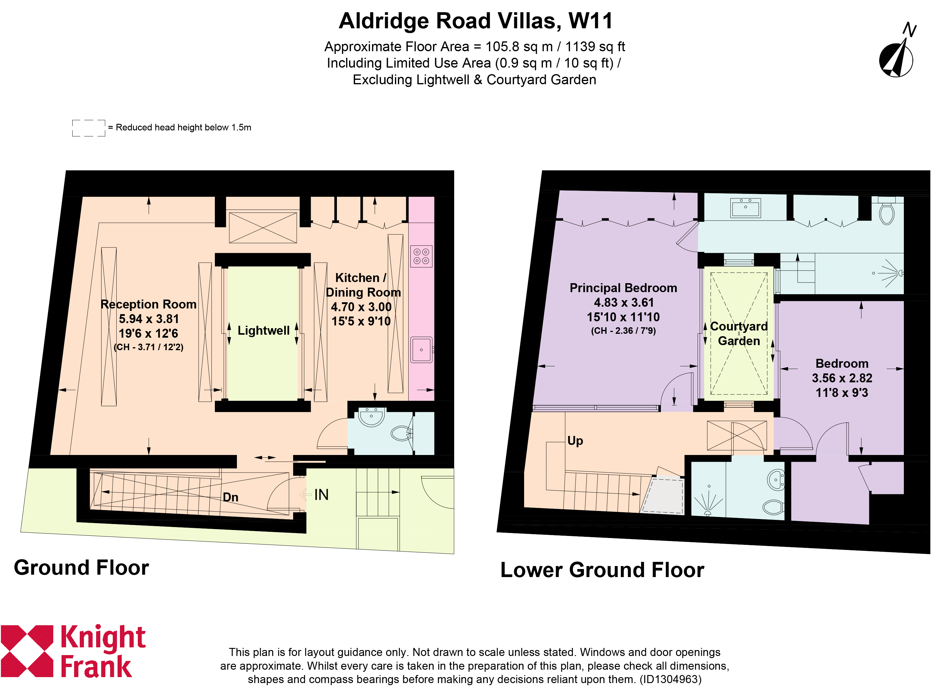 Aldridge Lodge, London floorplan
