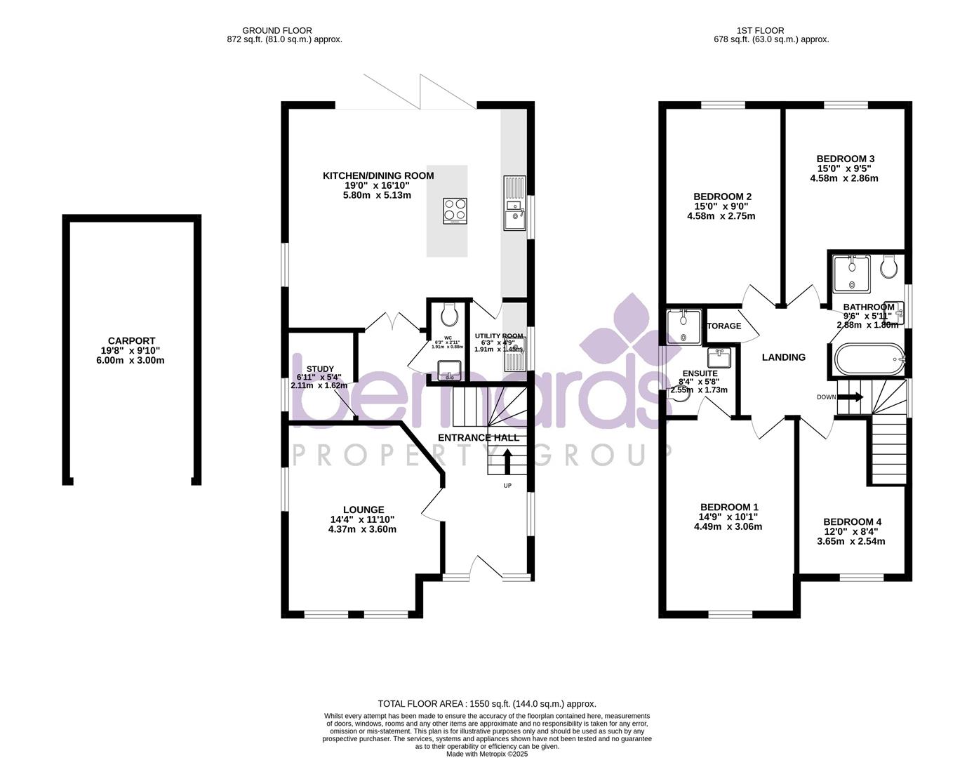 377a, Hunts Pond Road, Titchfield floorplan