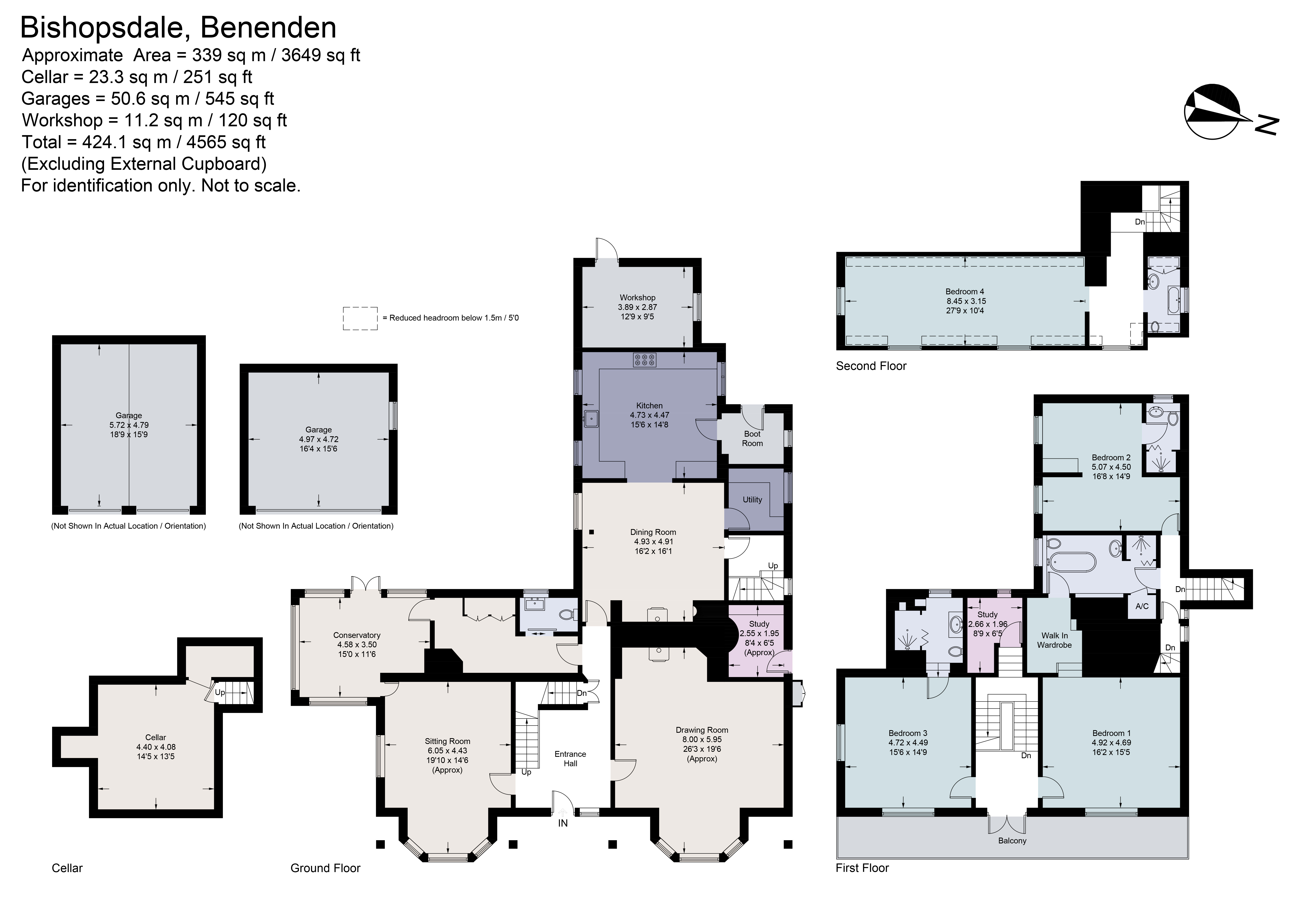 Bishopsdale,, Biddenden, Kent floorplan
