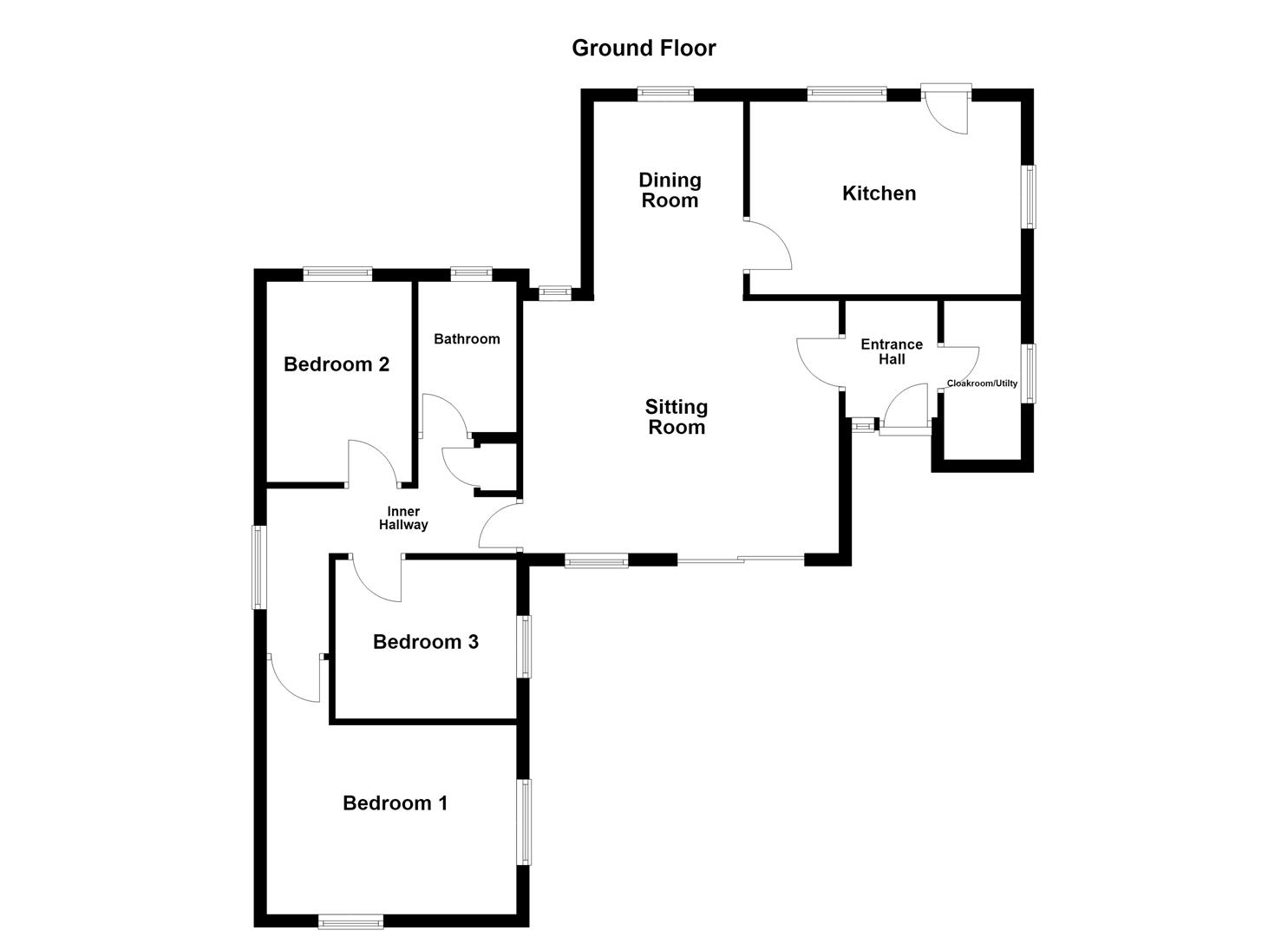 22, Glebelands, Merriott floorplan
