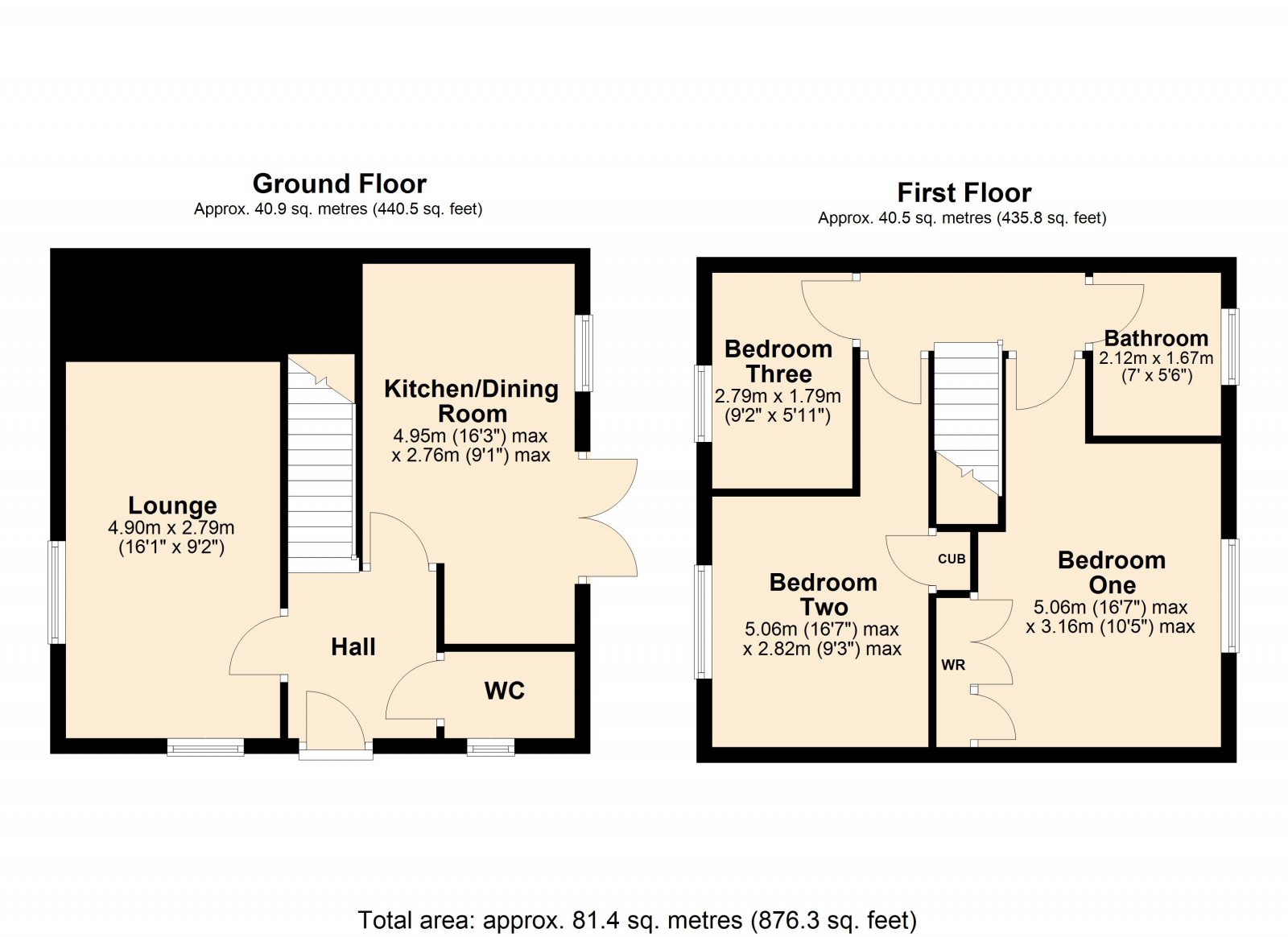 58 Stanton Road, Tewkesbury floorplan