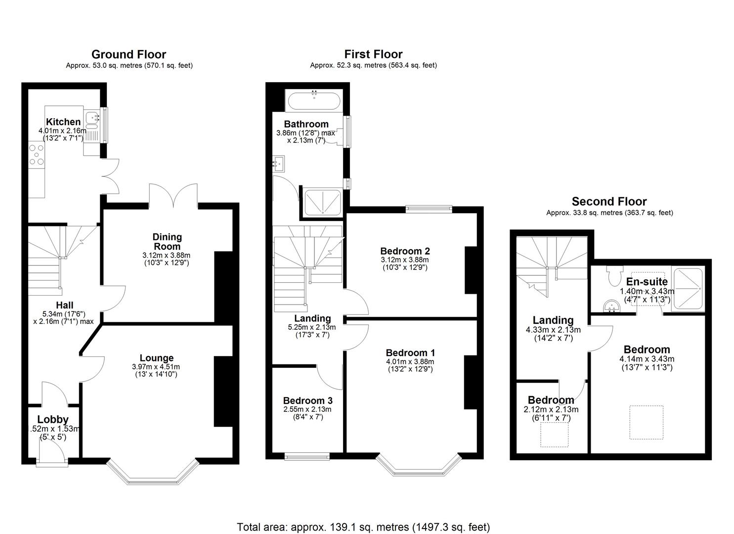 2, Cleveland Avenue, North Shields floorplan