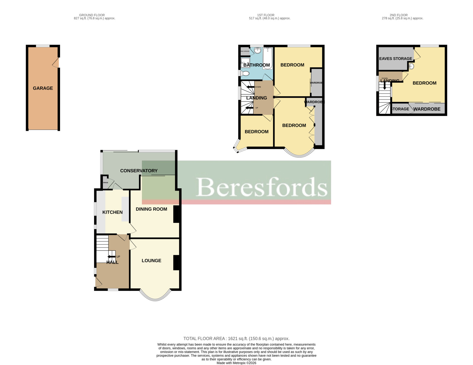 55, Ravenscourt Grove, Hornchurch floorplan
