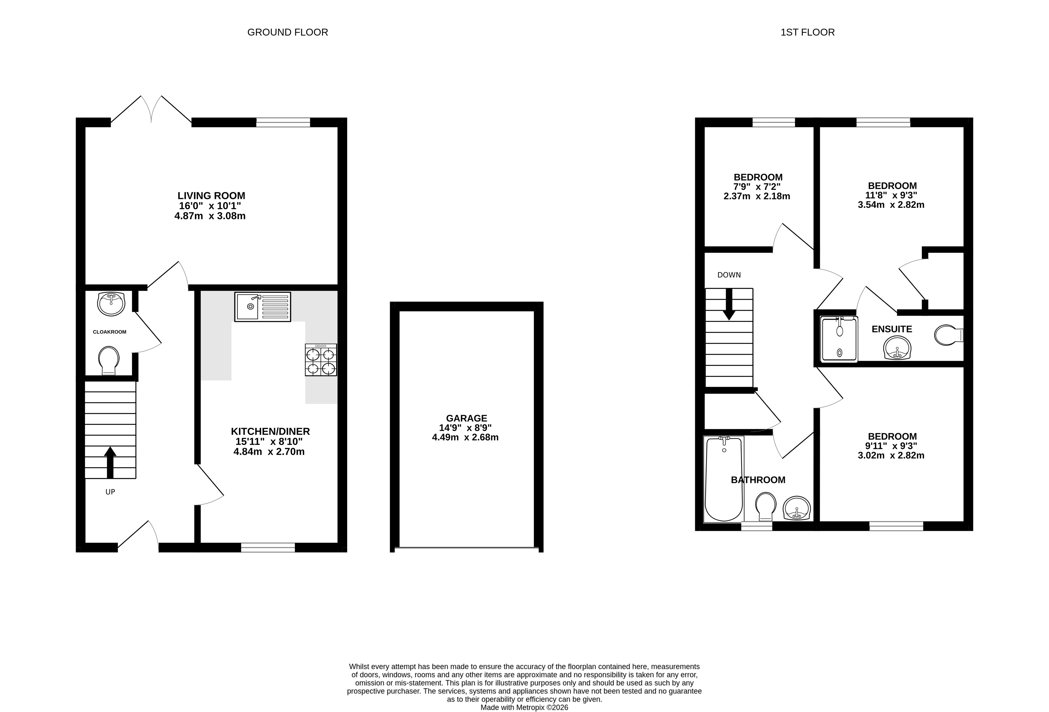 48, Hope Grant's Road, Aldershot floorplan