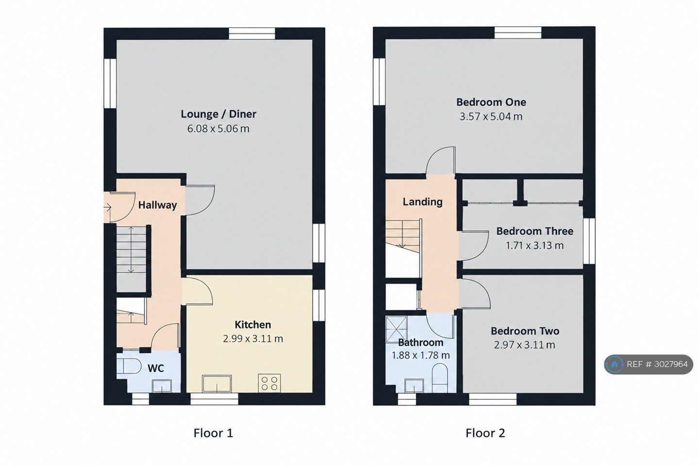 Flat, Graham Road, Malvern floorplan