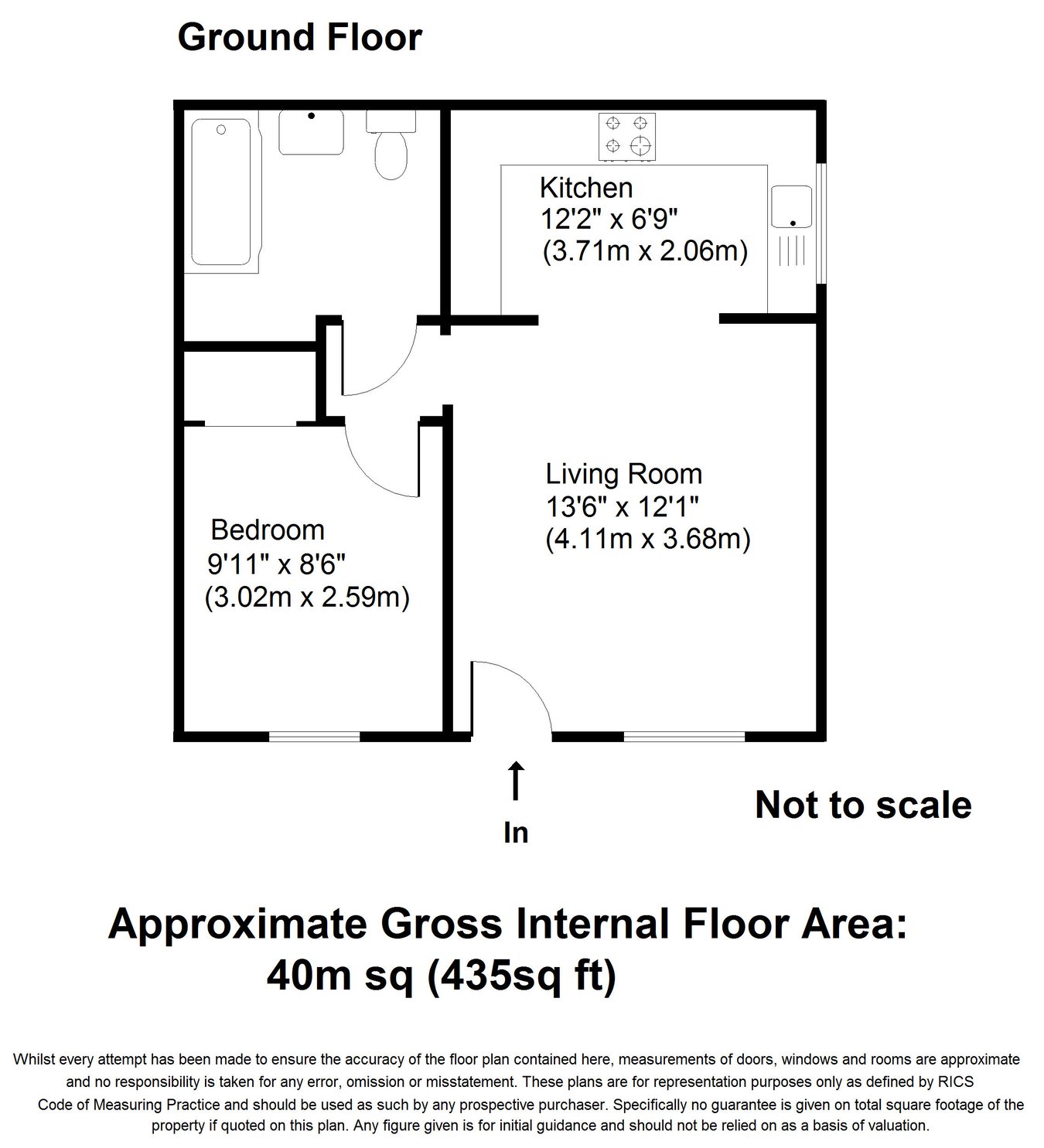 Vale Road, Weybridge, KT13 floorplan