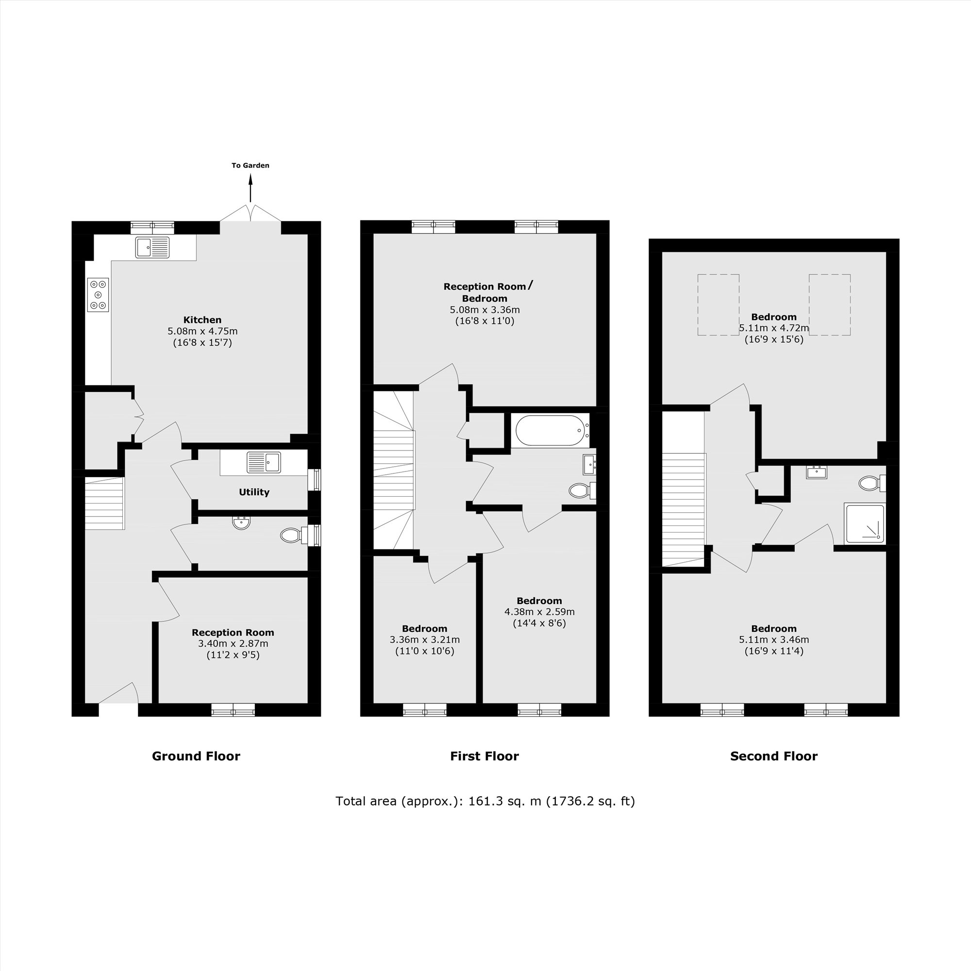 27, Blacksmith Close, Sunbury-On-Thames floorplan