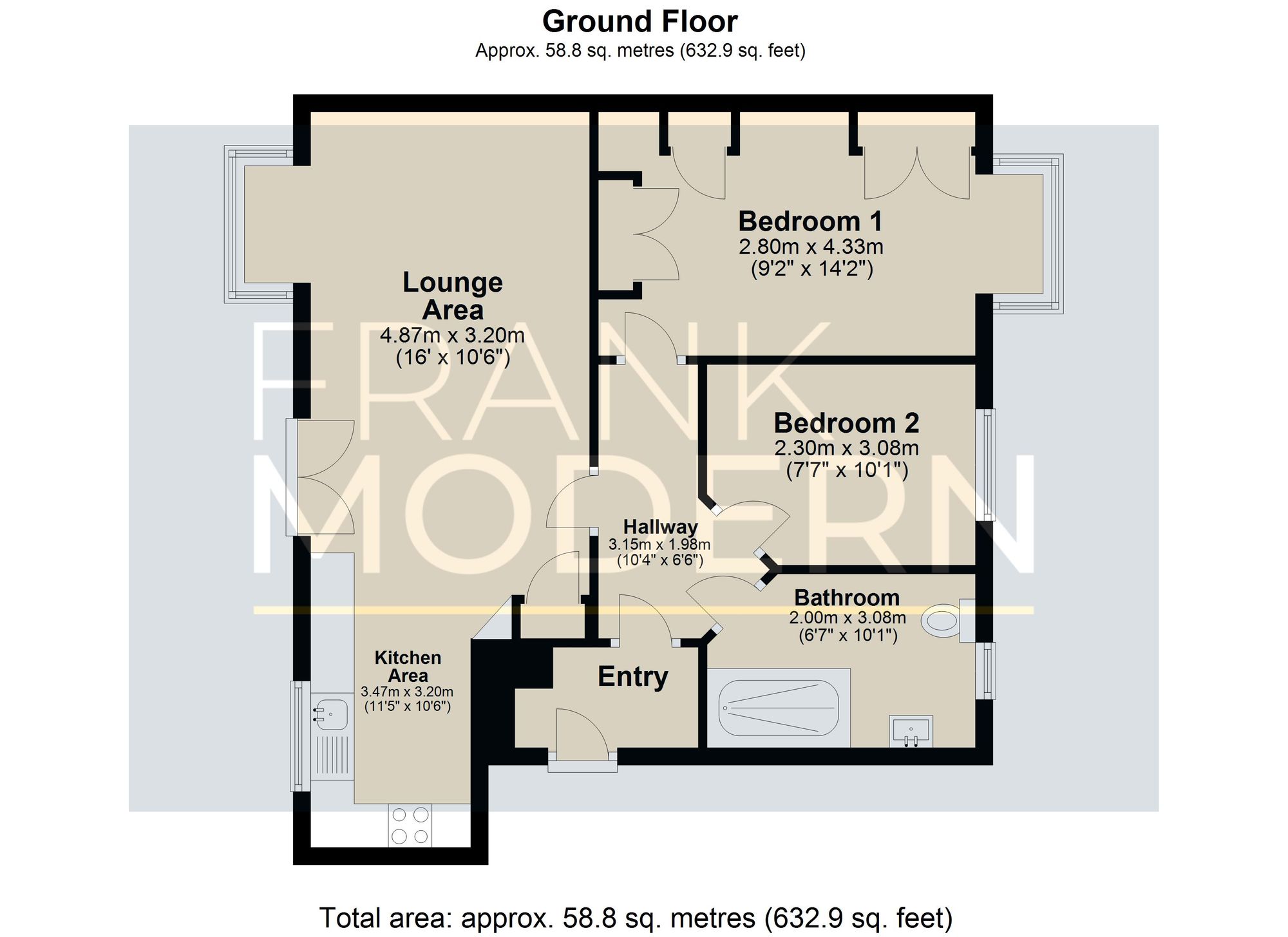 12 The Blades, Peterborough floorplan