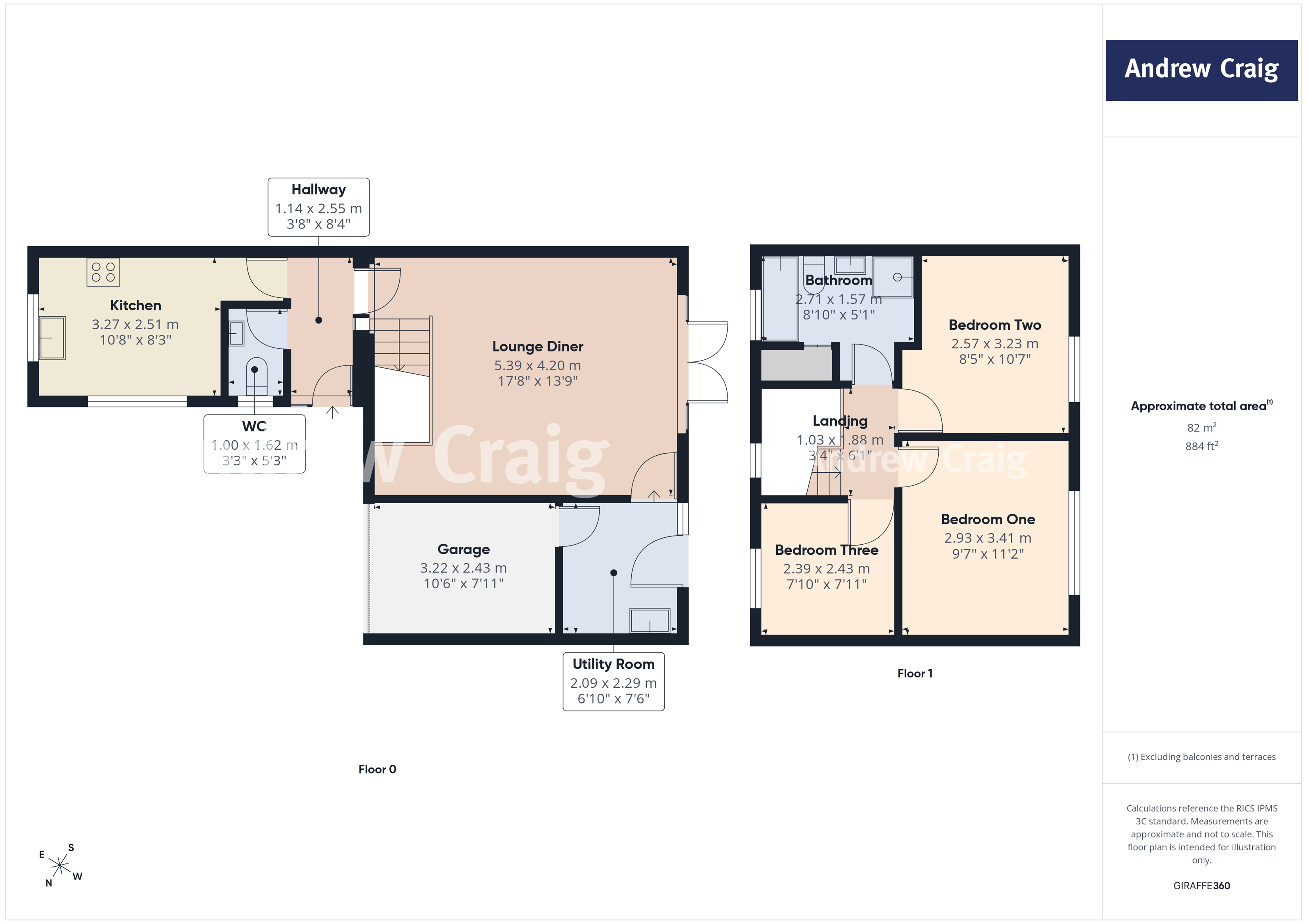62 Mitchell Gardens, South Shields floorplan
