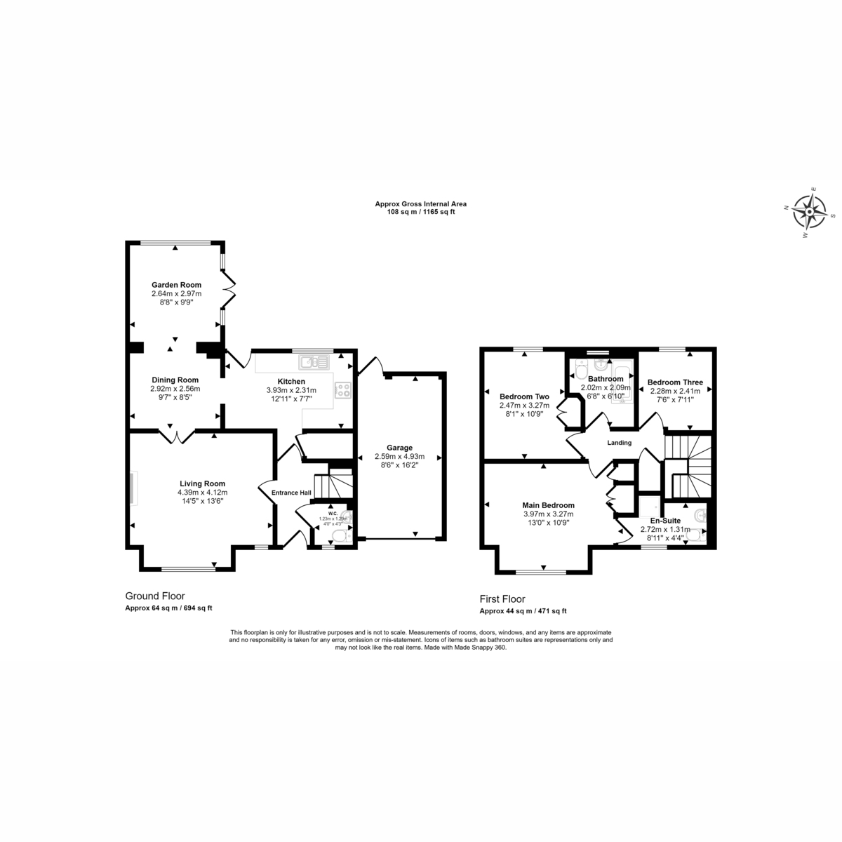 2, Churchfields Road, Long Stratton floorplan