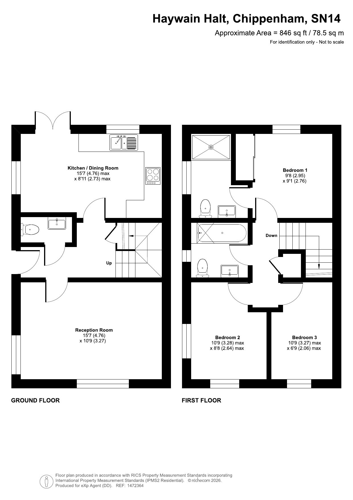 8 Haywain Halt, Chippenham floorplan