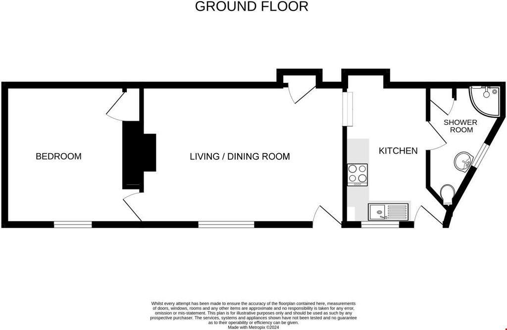 Abbey Stables, Penzance floorplan