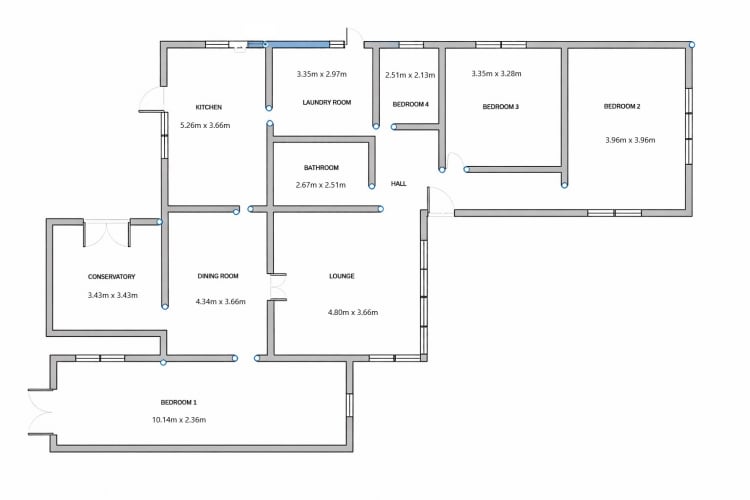 219, Lower Higham Road, Gravesend floorplan