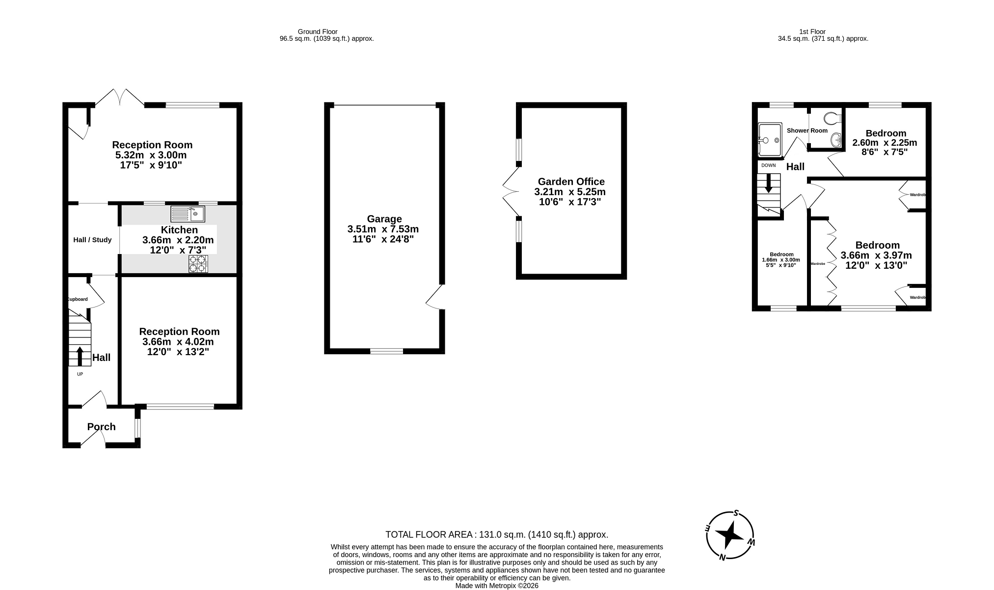69, Church Lane, Chessington floorplan