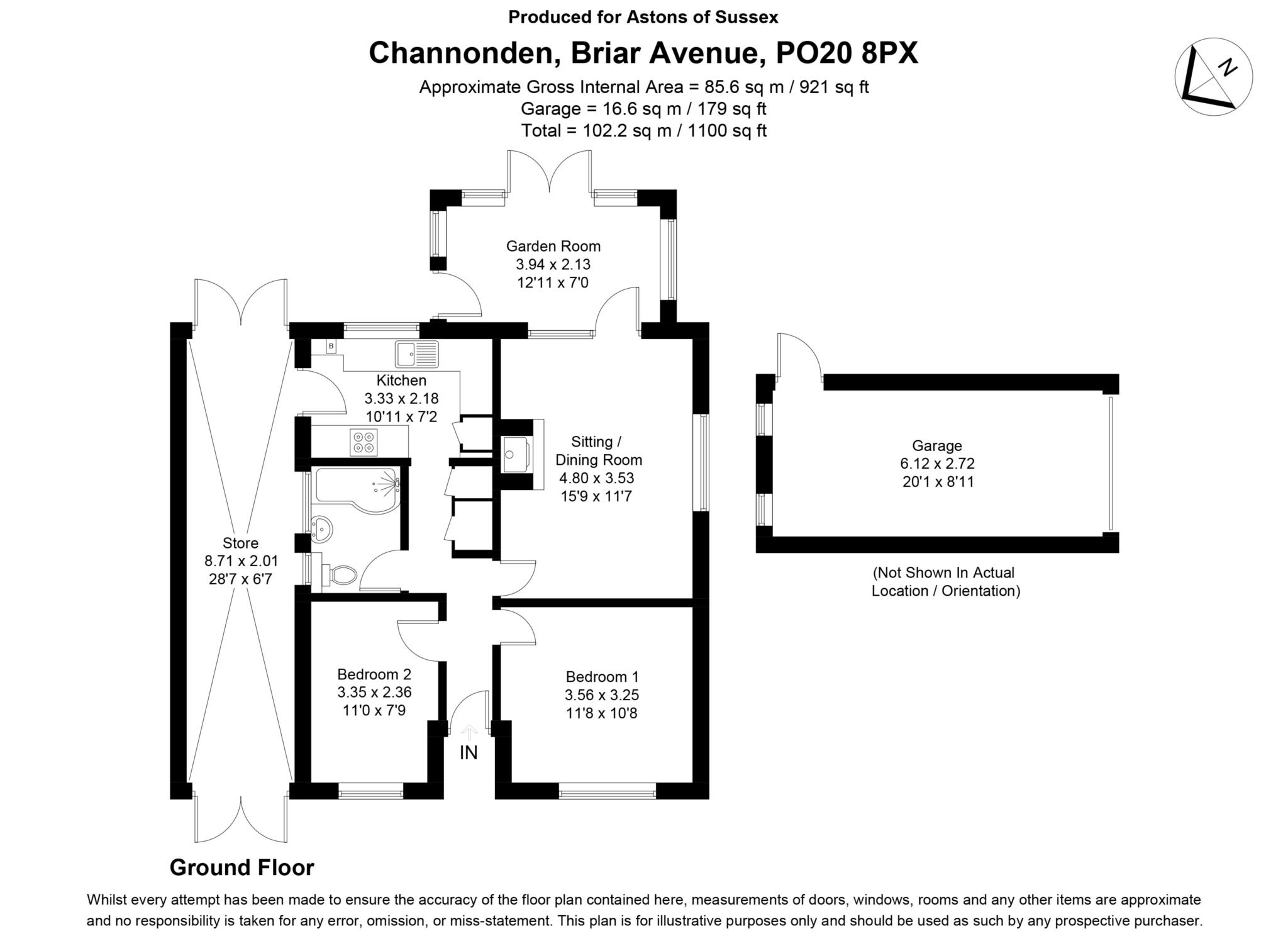 Channonden, Briar Avenue, Chichester floorplan