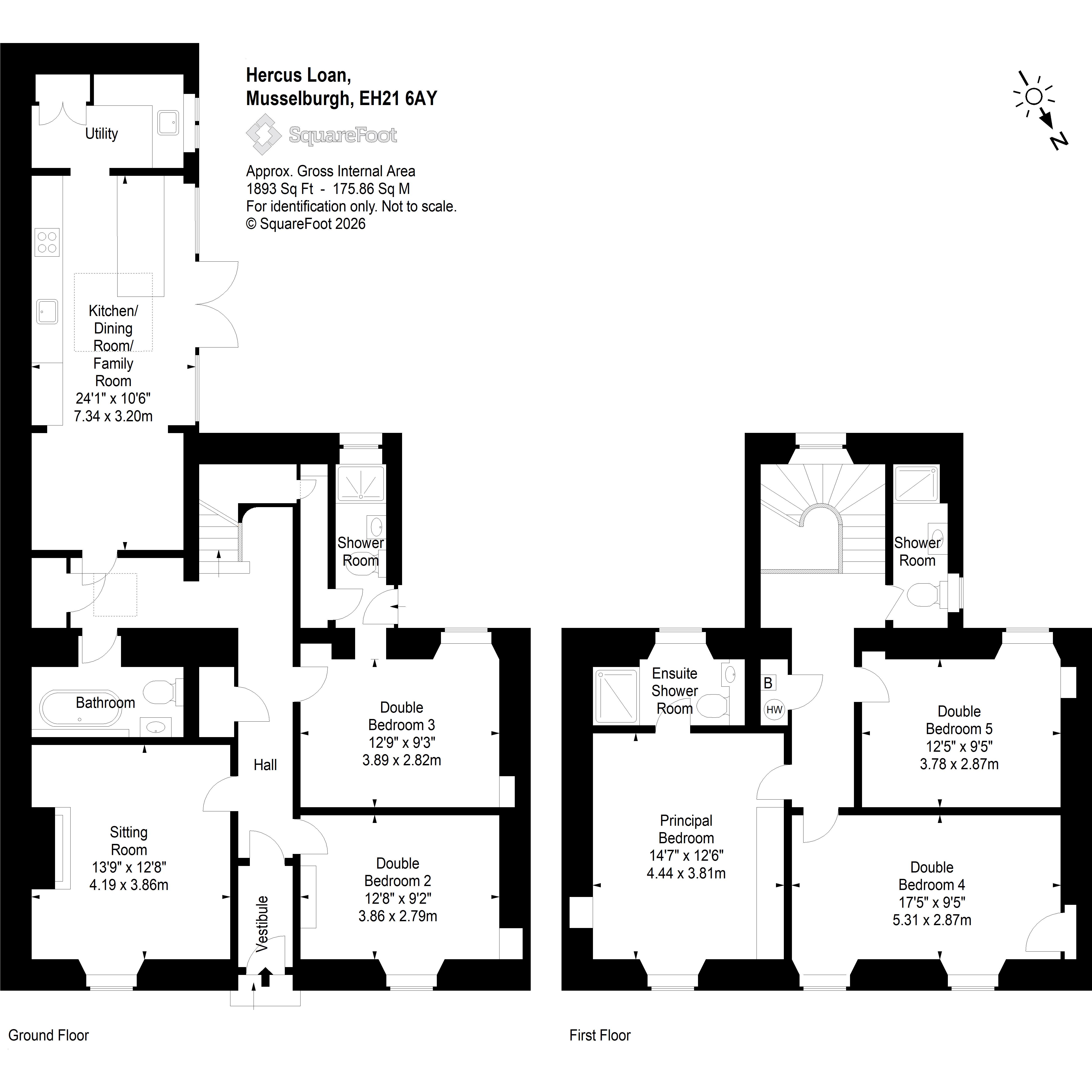 24, Hercus Loan, Musselburgh floorplan