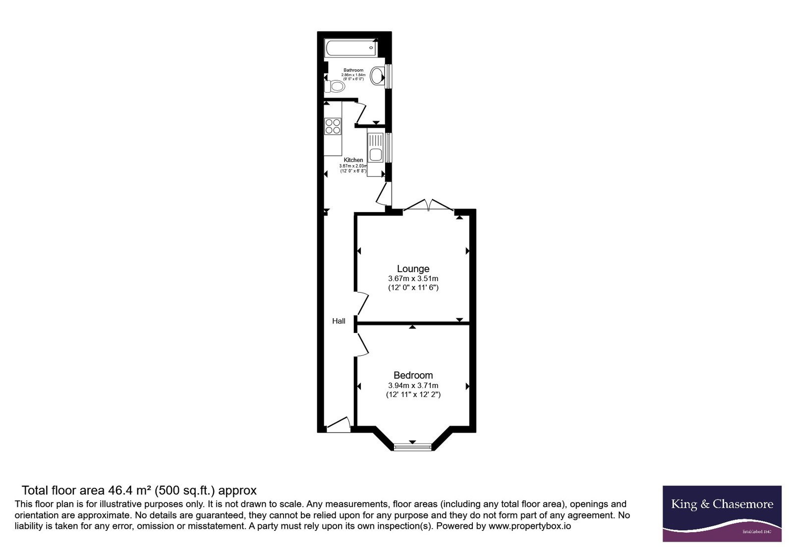 74B,, Franklin Road, East Sussex floorplan
