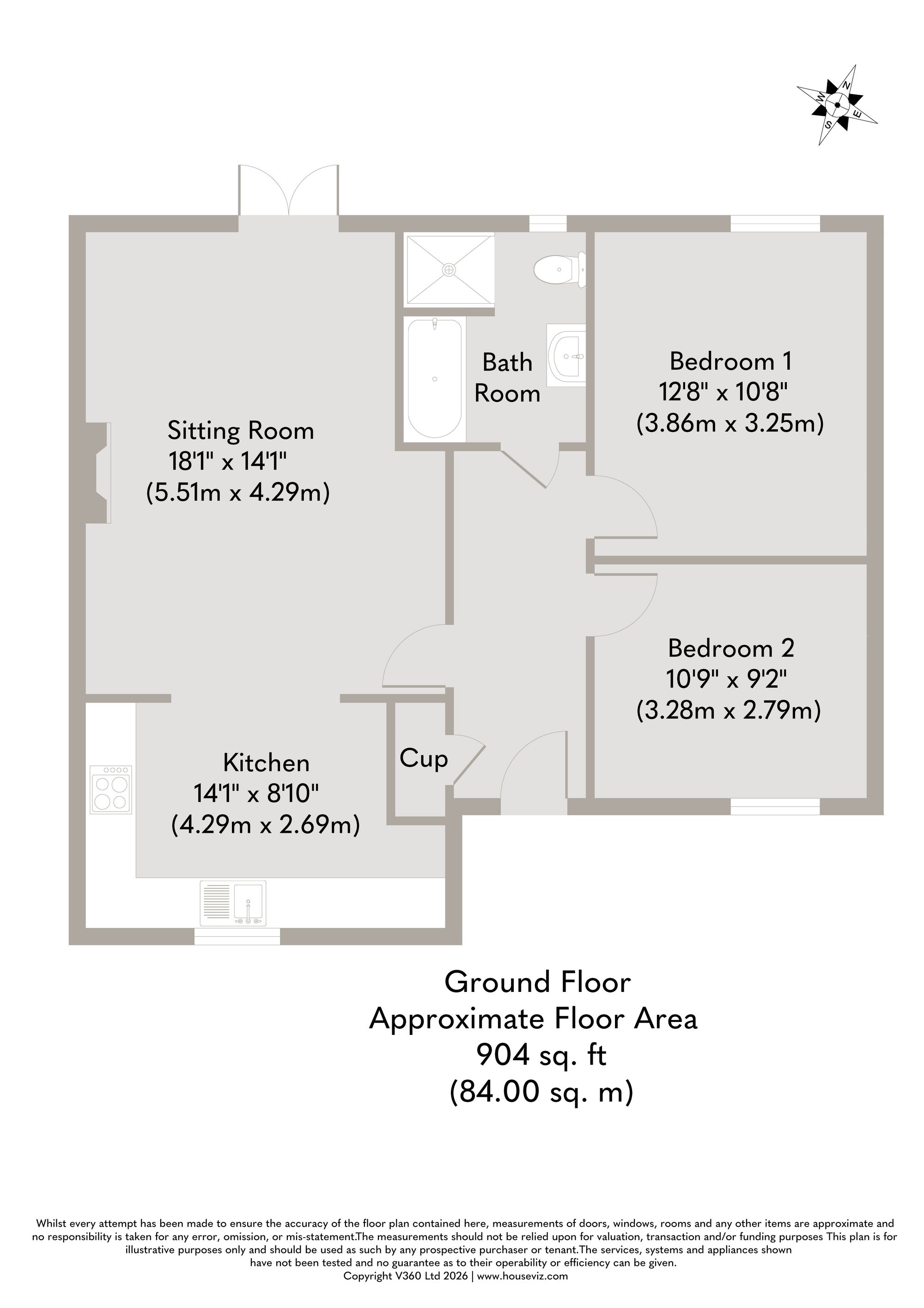 5 Jasmine Walk, Dereham floorplan