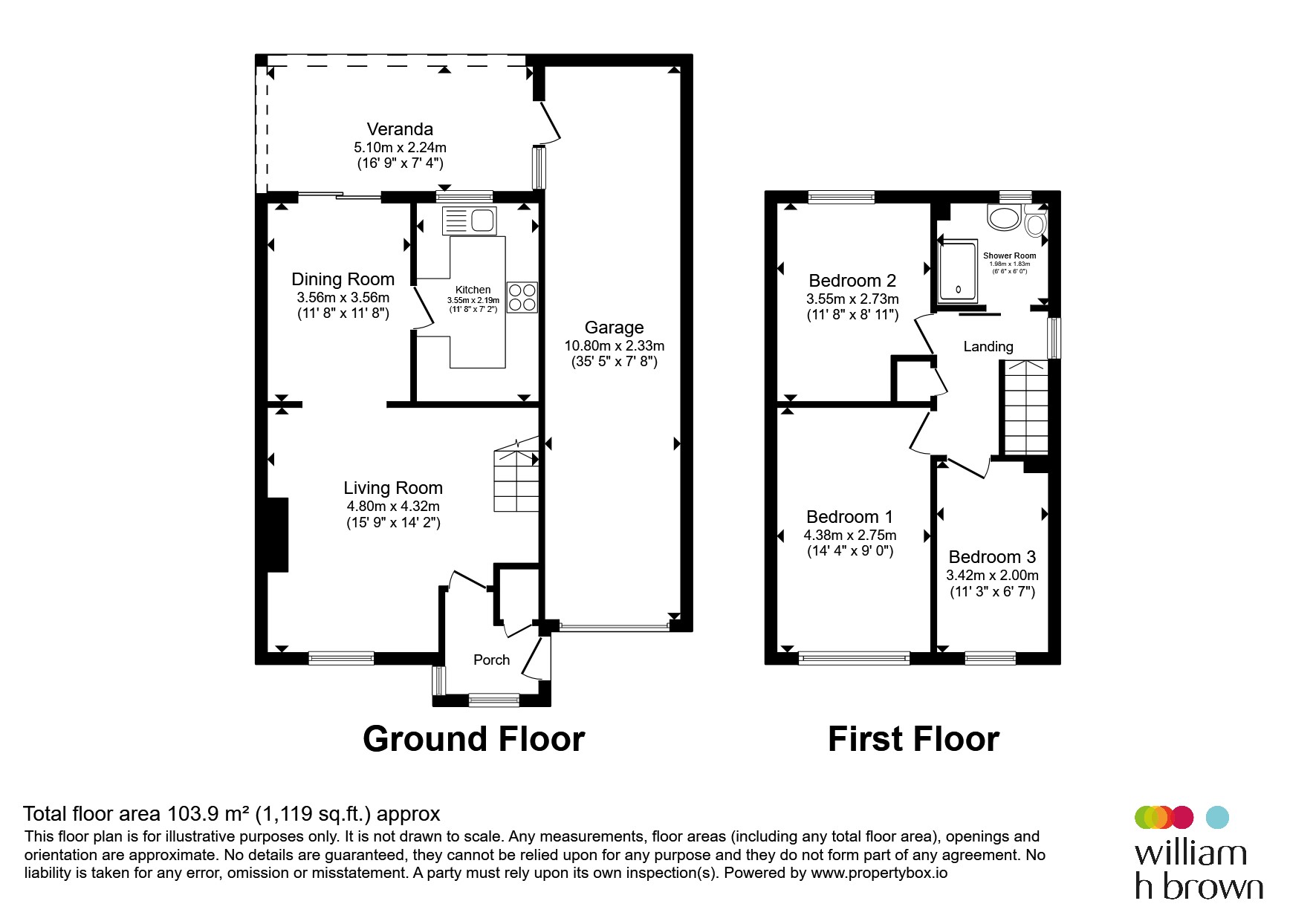 34, Ballerat Crescent, Nottingham floorplan