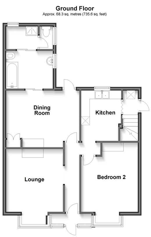 The Esplanade, Rochester, Kent ME1, 2 bedroom bungalow for sale 62826589 PrimeLocation
