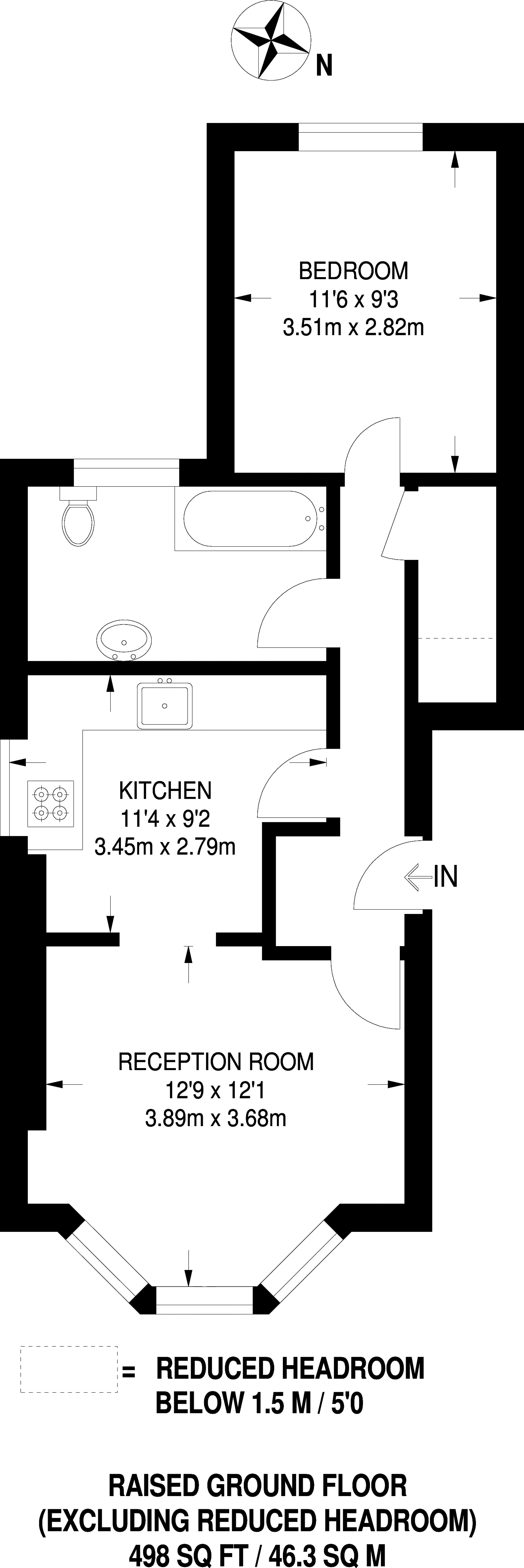 1 Bedrooms Flat to rent in Saltram Crescent, Maida Vale W9