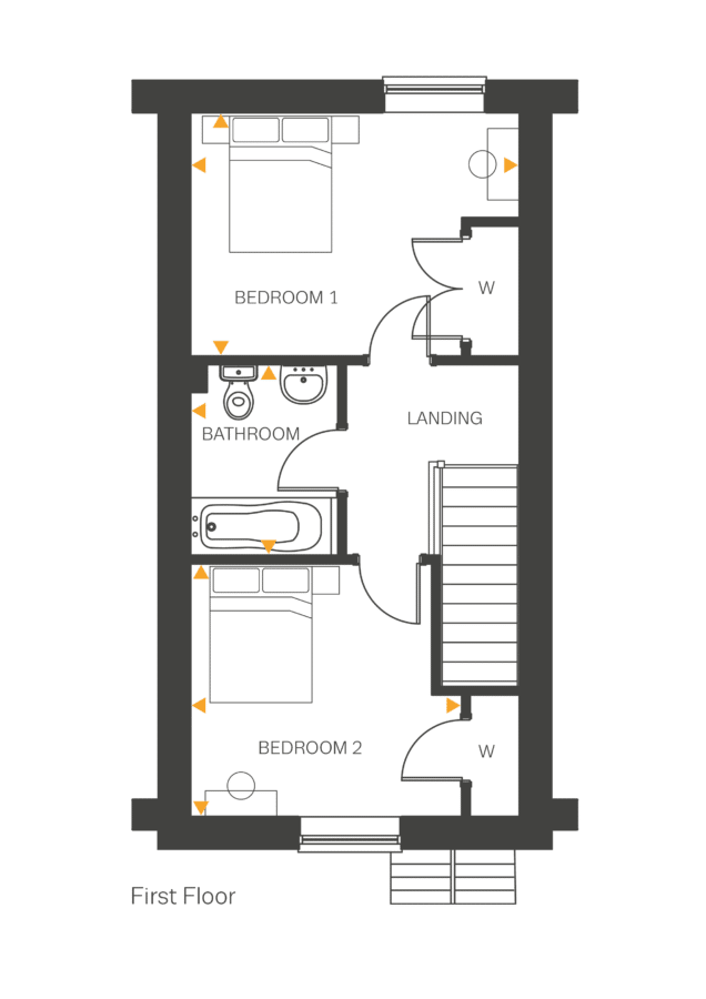 33, Zouch Road, Hathern, Leicestershire floorplan