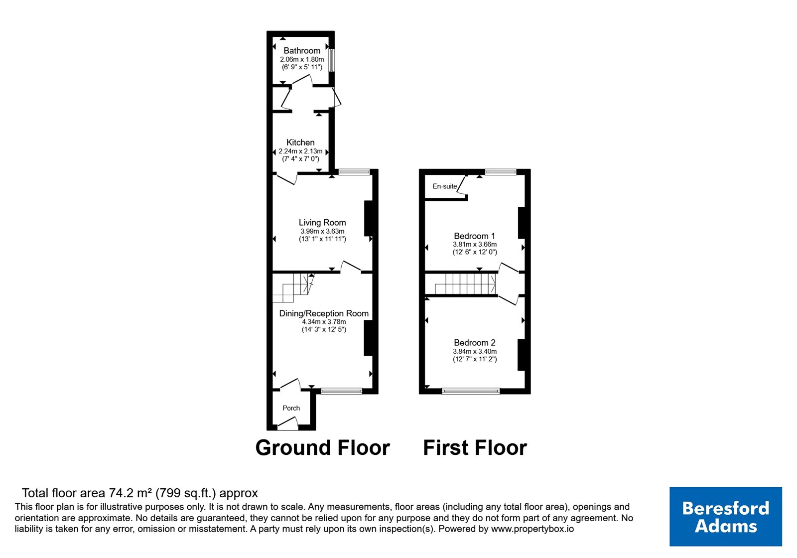 20, Gatewen Road, Wrexham floorplan