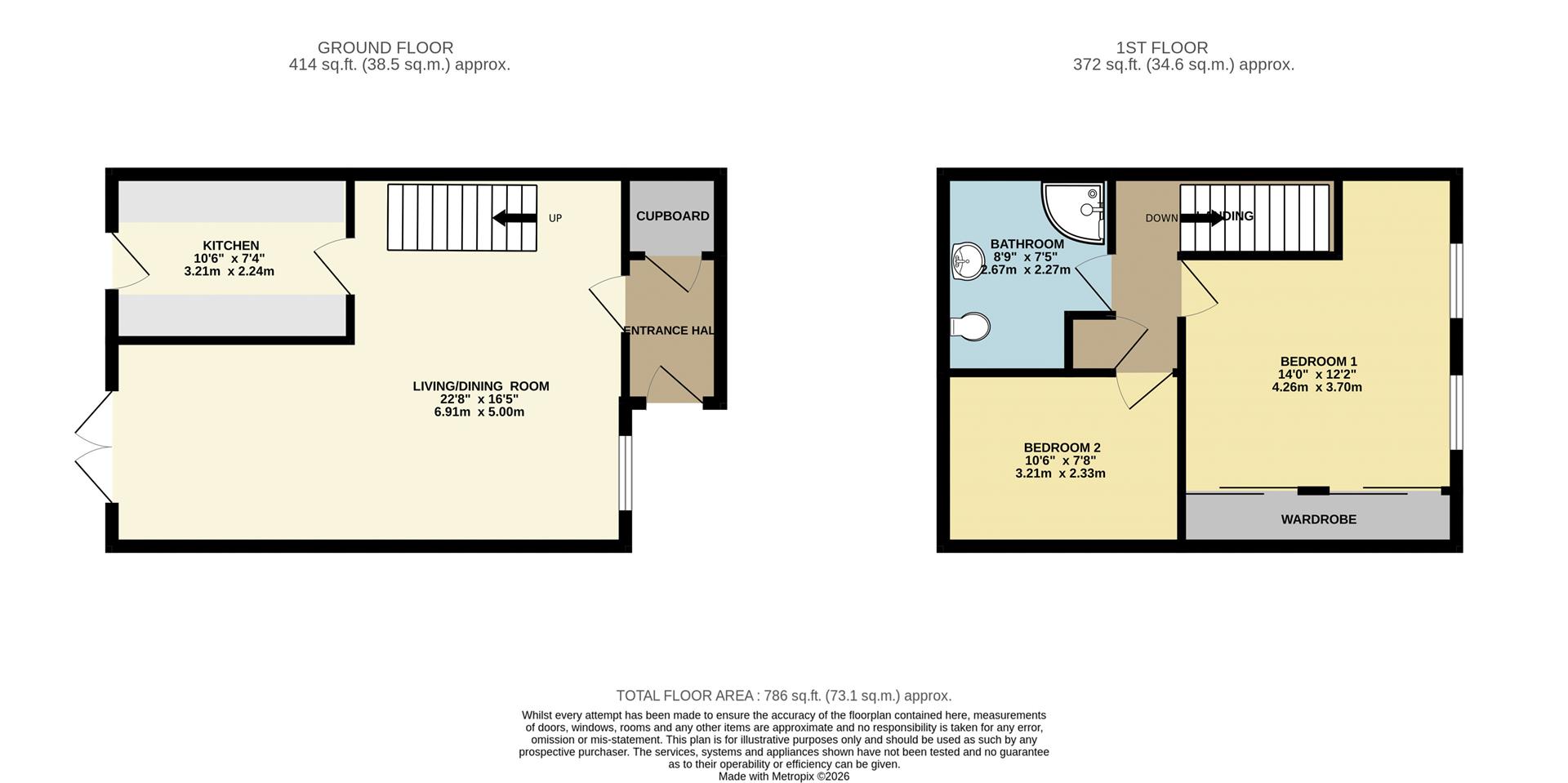 5, Buddle Close, Tavistock floorplan