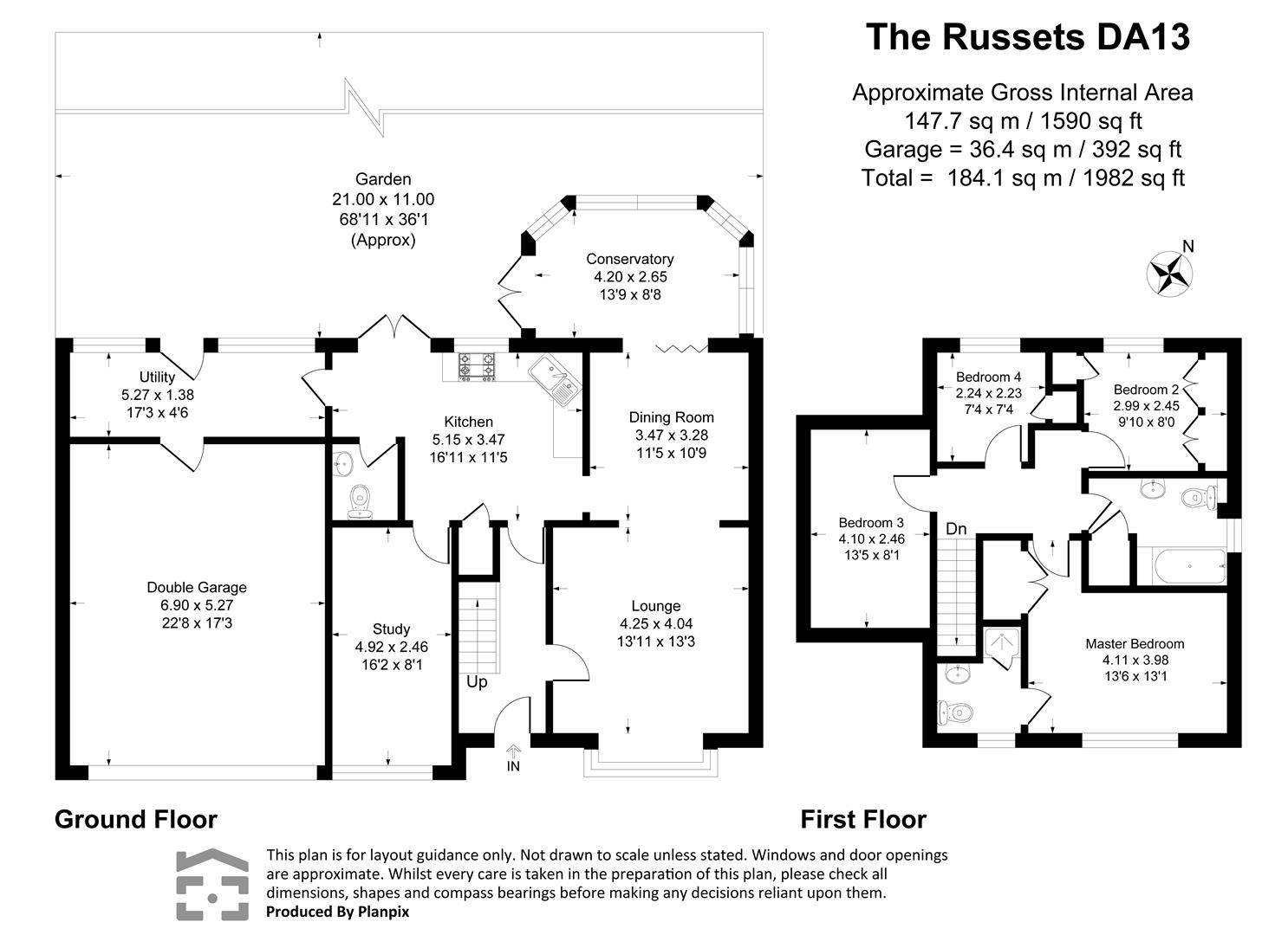 Longreach, 27, The Russets, Gravesend floorplan